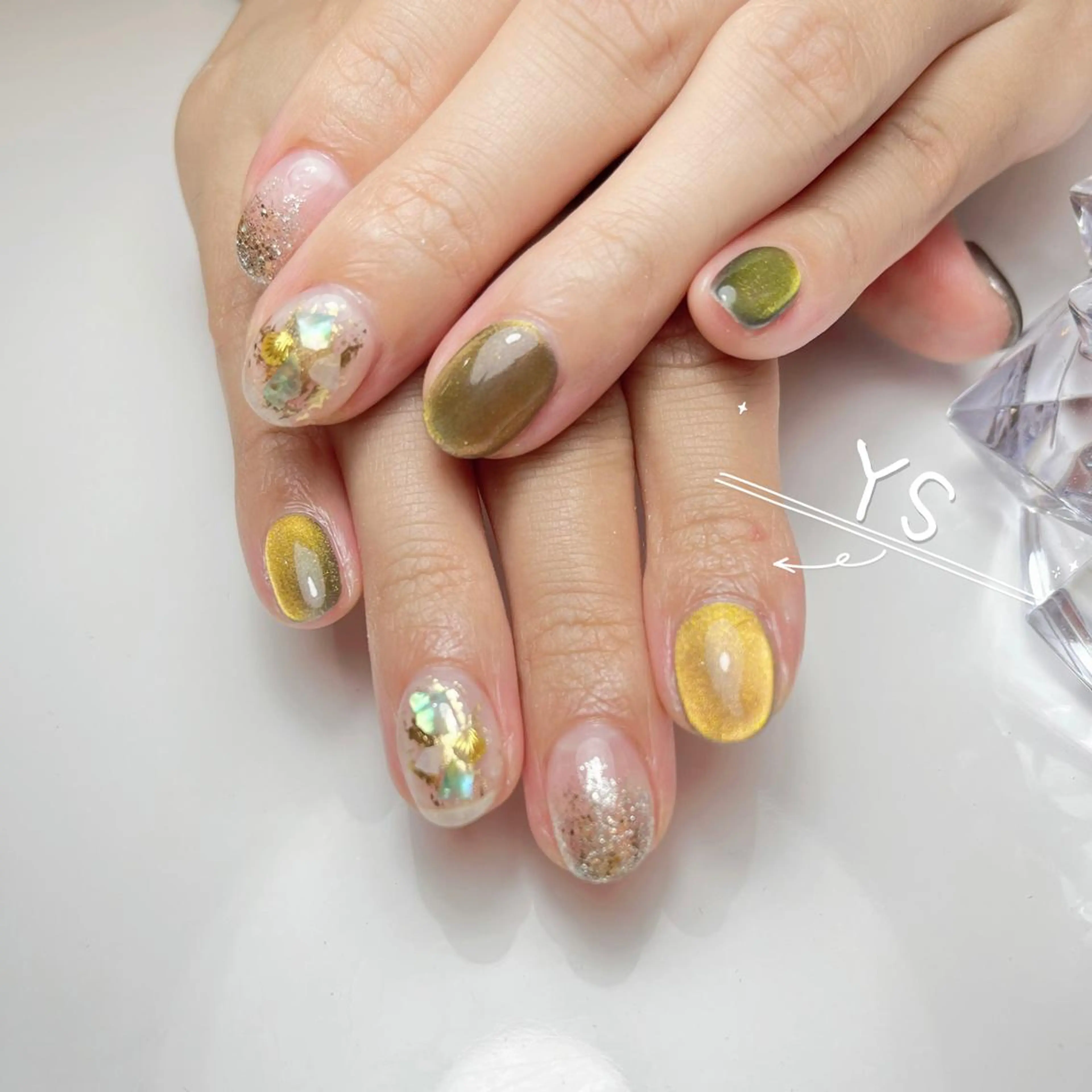 ネイル ハンドネイル YS Nailのネイルデザイン