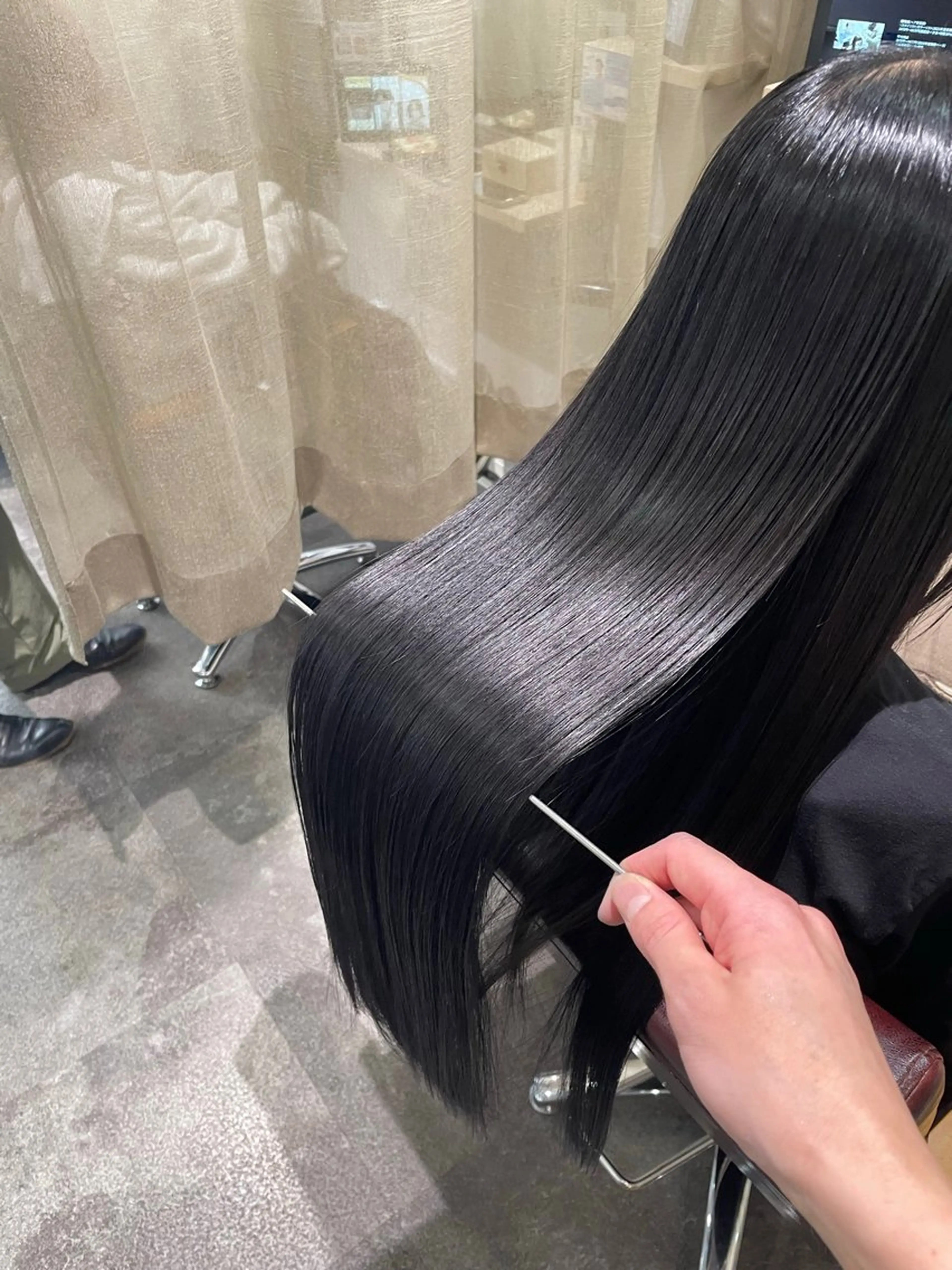 ロング トリートメント 髪質改善/縮毛矯正 Takahiroのヘアスタイル