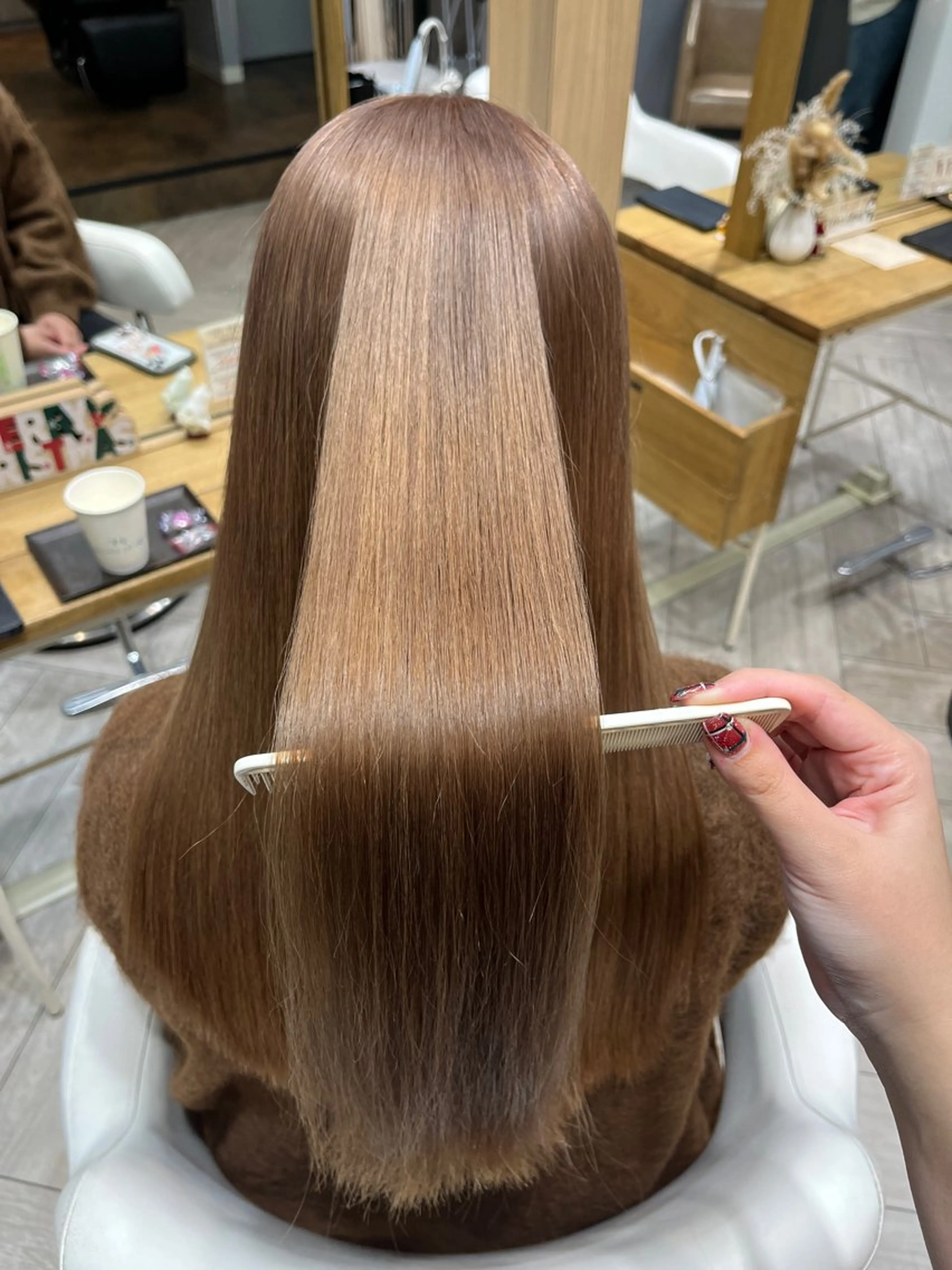 ロング カラー ヘアカラー トリートメント AVANCE. chisatoのヘアスタイル