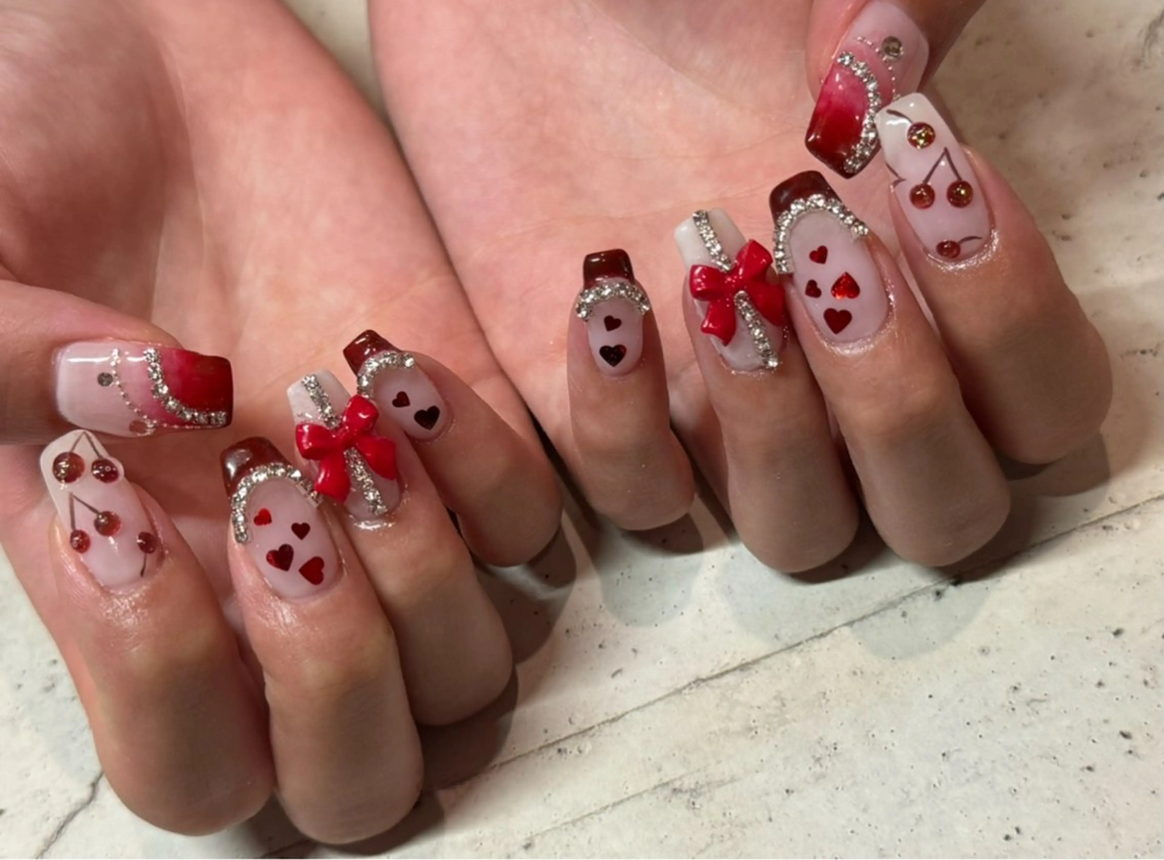 ネイル ハンドネイル nailsalon Lumiereのネイルデザイン