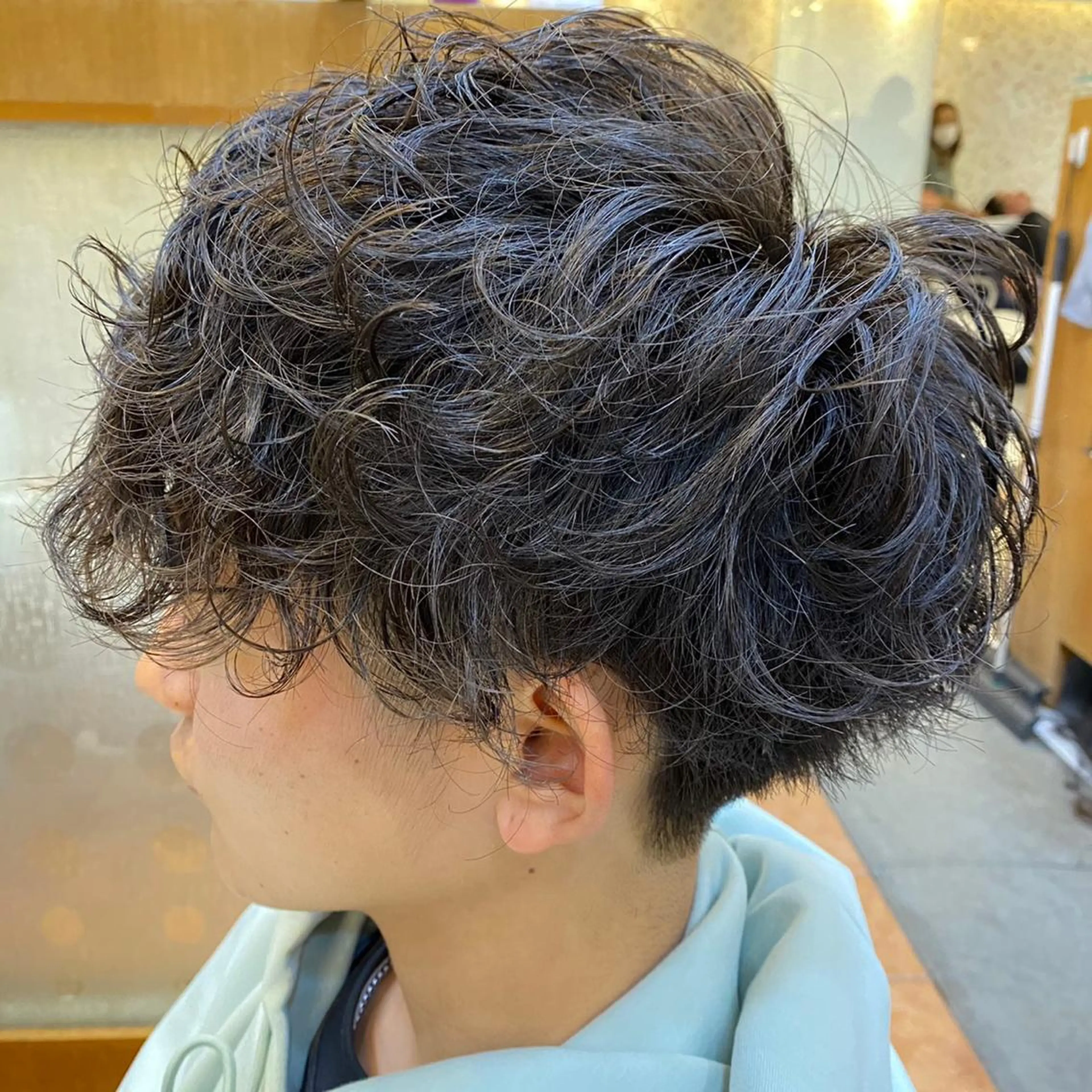 パーマ メンズ メンズパーマNo.1 🔥松嶋雄大のヘアスタイル