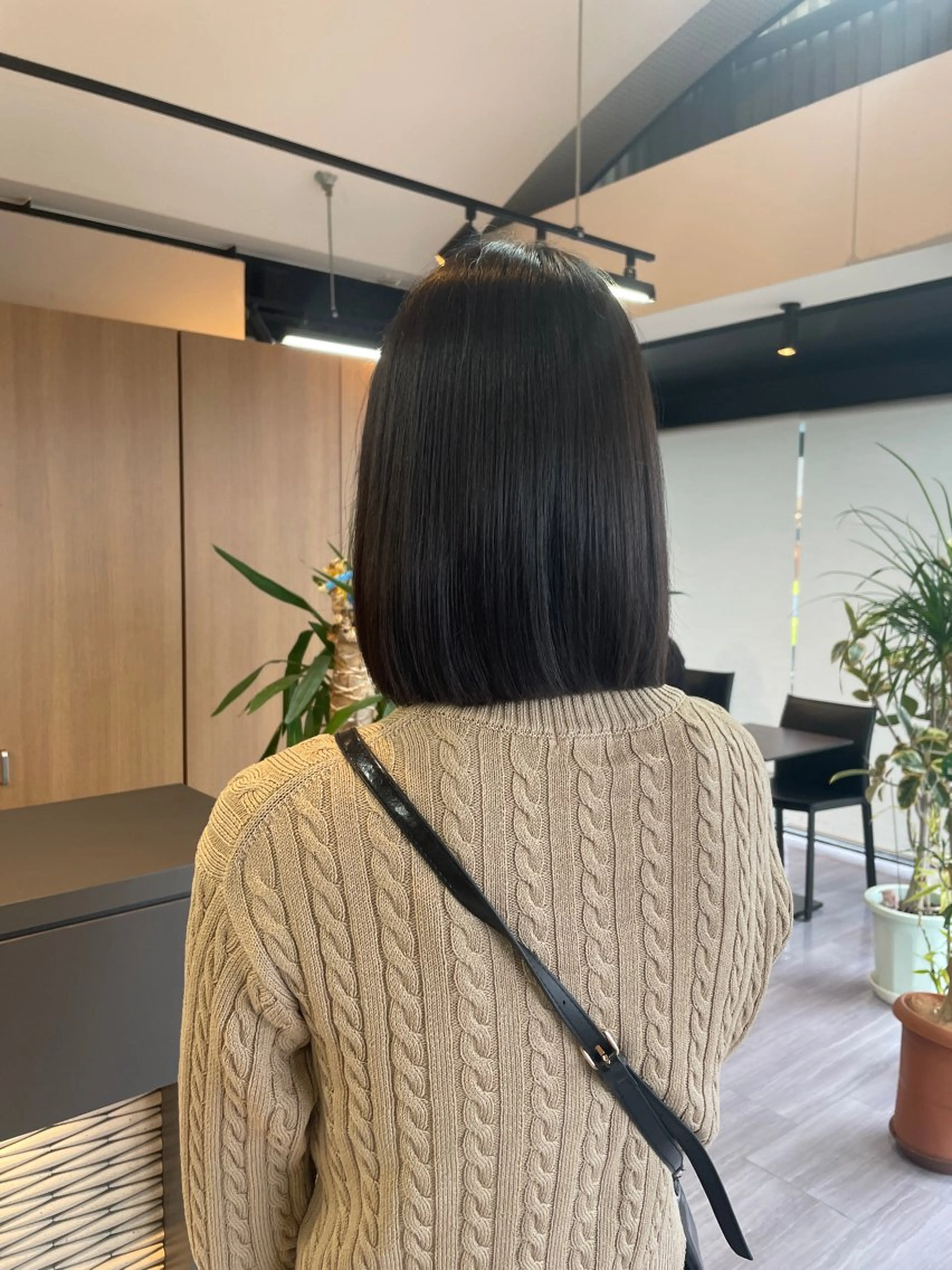 ショート ボブ 韓国風ヘア alu所属・マキノ キョウカのヘアスタイル