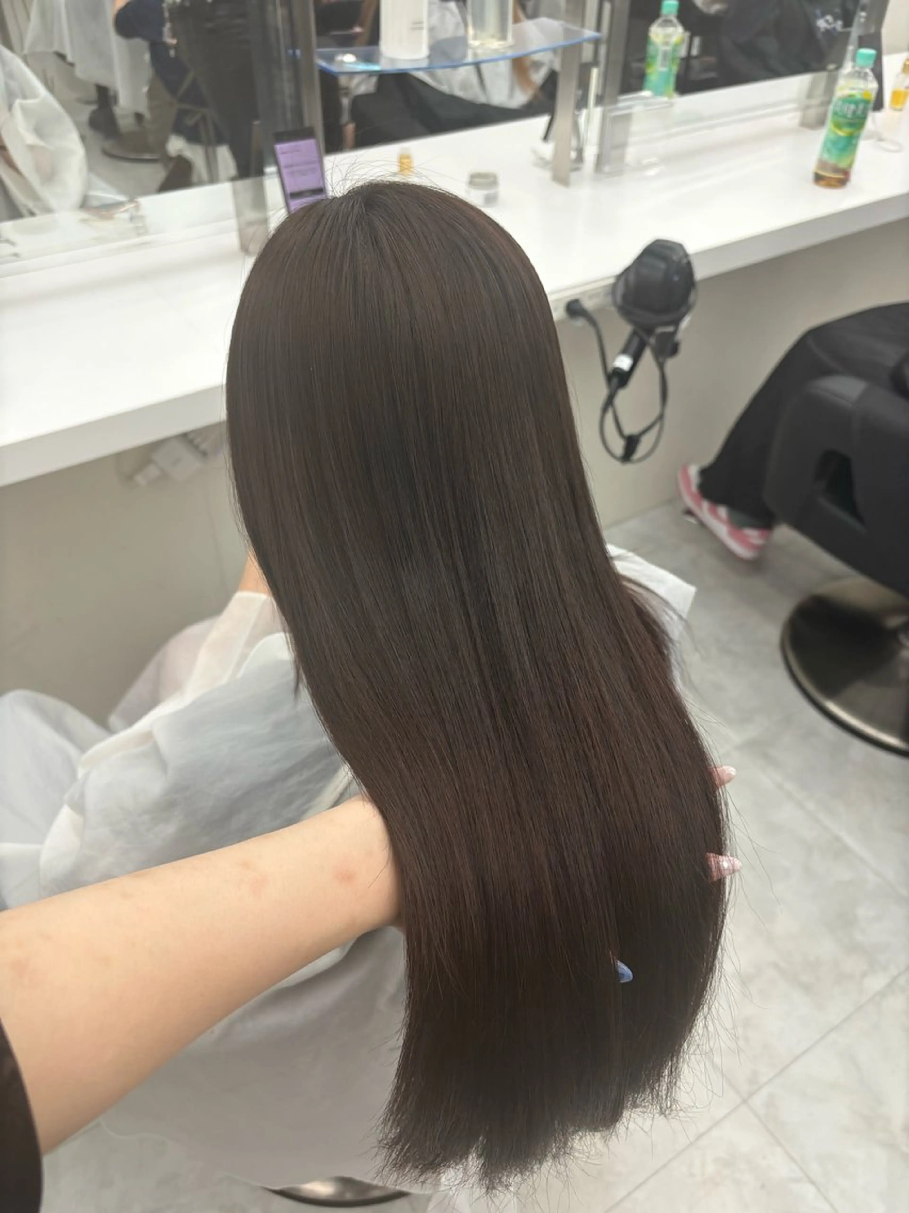 ロング トリートメント ARISA/縮毛矯正 /艶髪カラー♡のヘアスタイル
