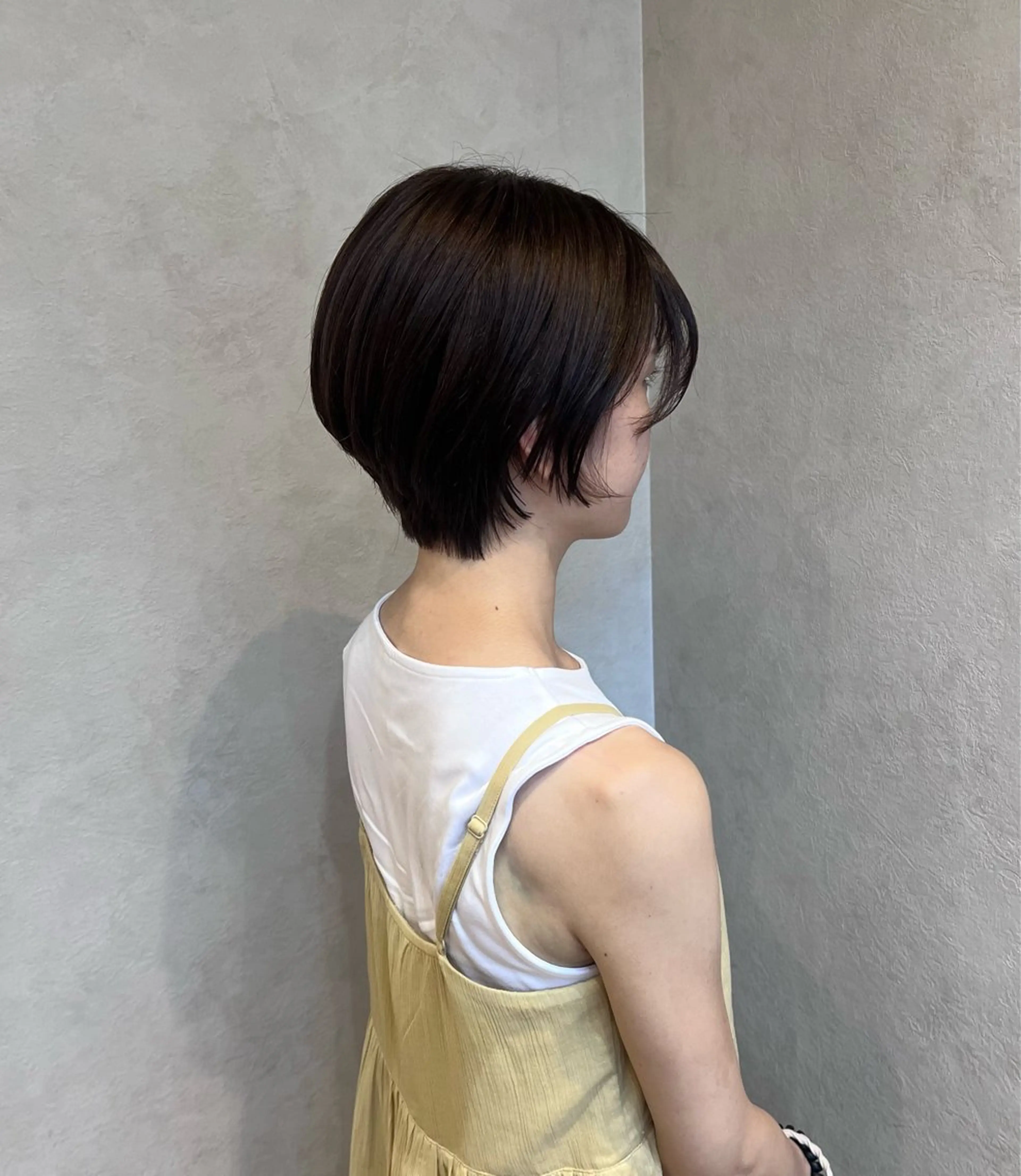 ショート カラー カット ヘアカラー トリートメント "今"だけでない美髪 KOTOMIのヘアスタイル