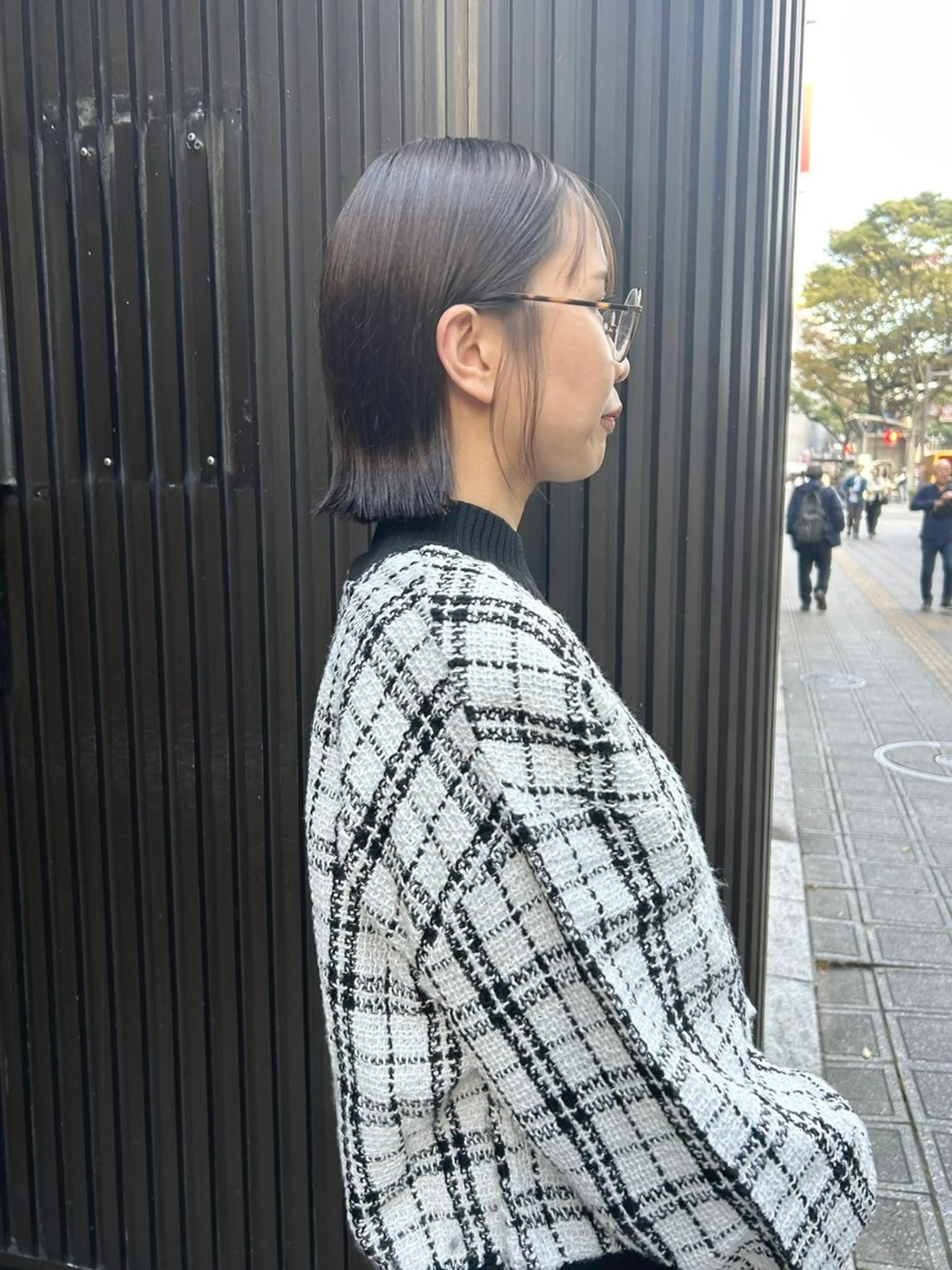 ショート カラー カット ヘアカラー トリートメント 鳥海 海のヘアスタイル