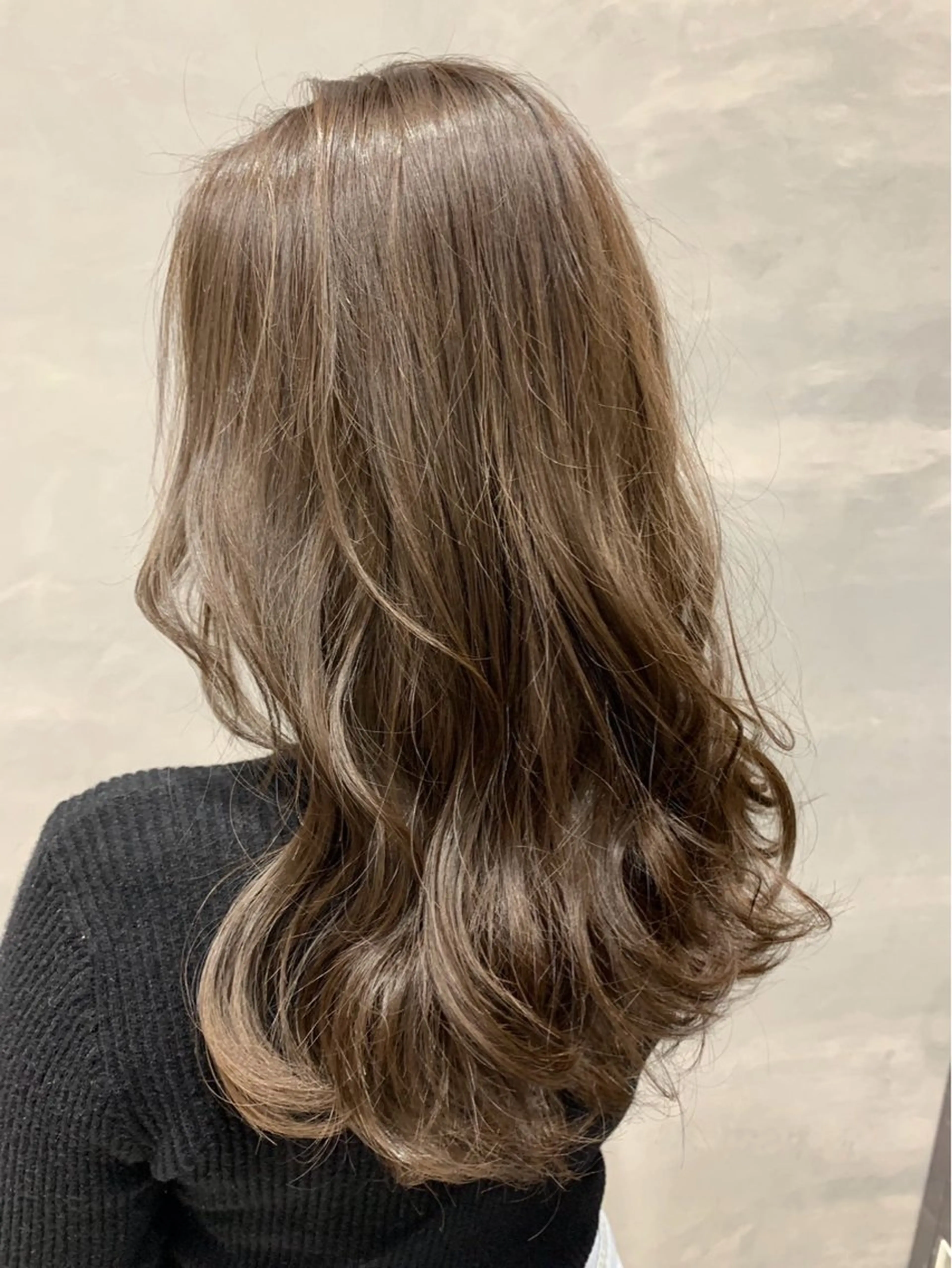 セミロング 縮毛矯正カラー募集中 タカハタのヘアスタイル