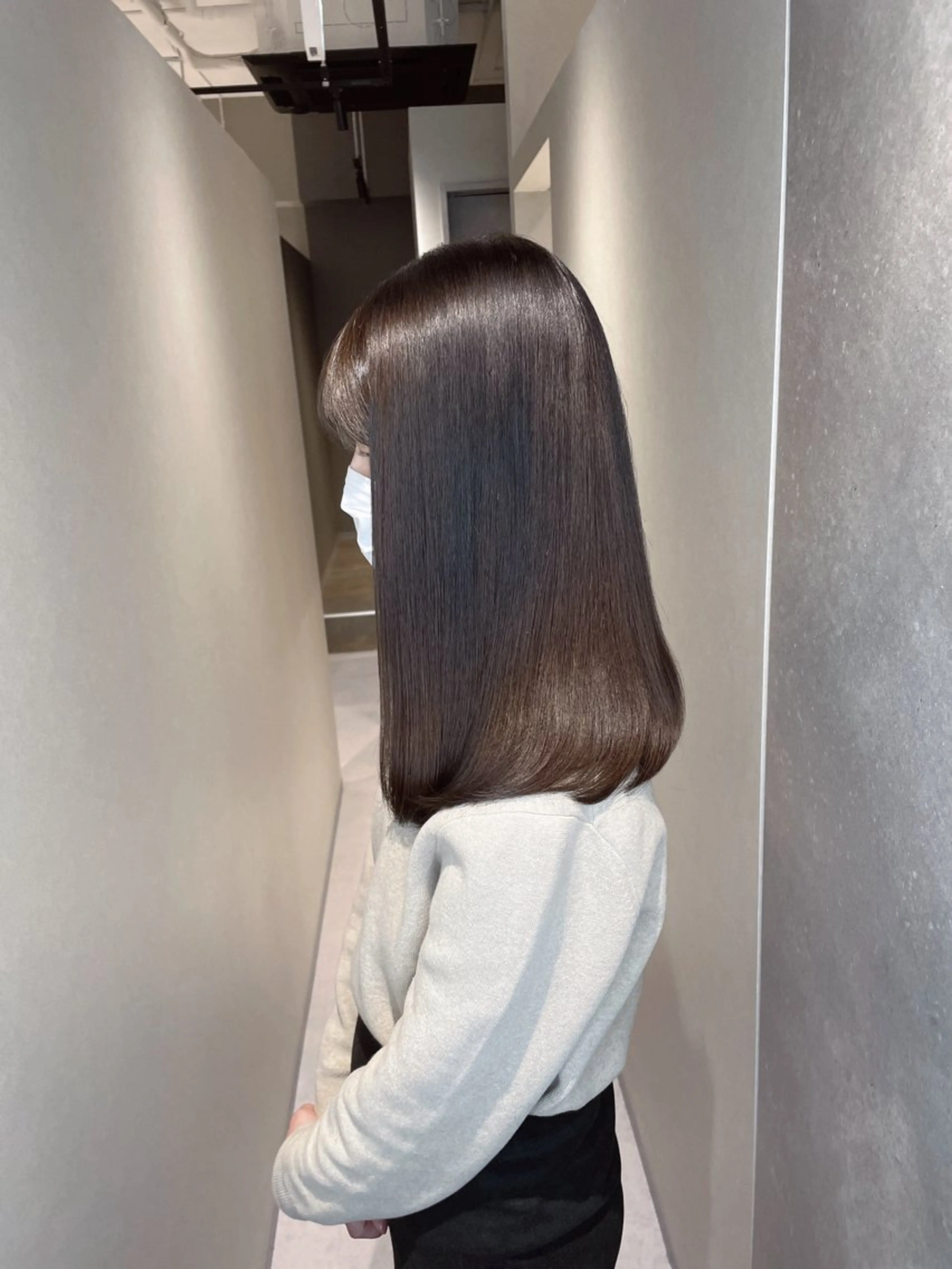 ミディアム カラー ブリーチ ヘアカラー 縮毛矯正 トリートメント ヘアセット BOOTH share saron所属・今井 勝也のヘアスタイル