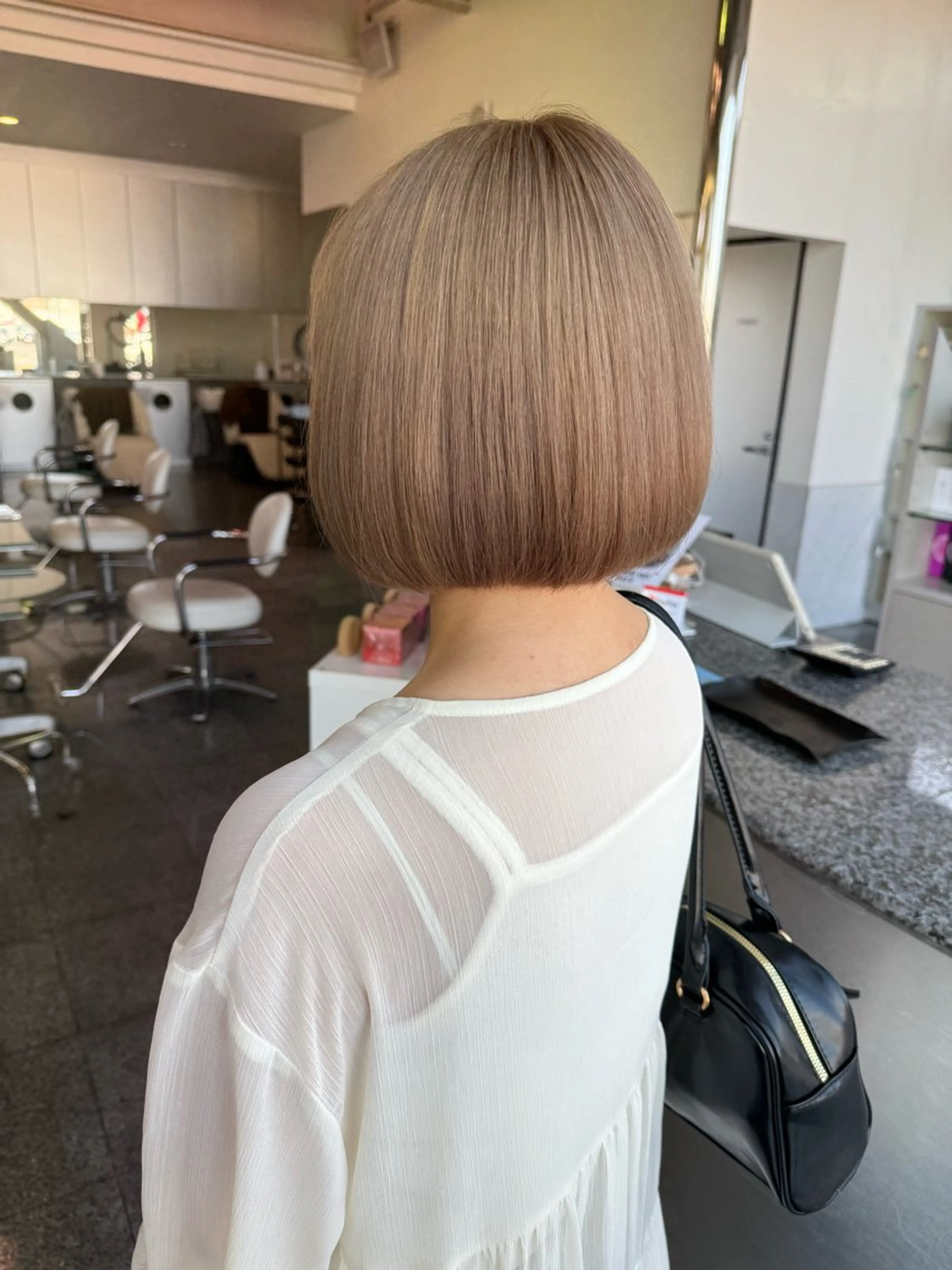 ショート カラー カット ヘアカラー トリートメント 🎀ヒシダアキ /taboo🎀のヘアスタイル