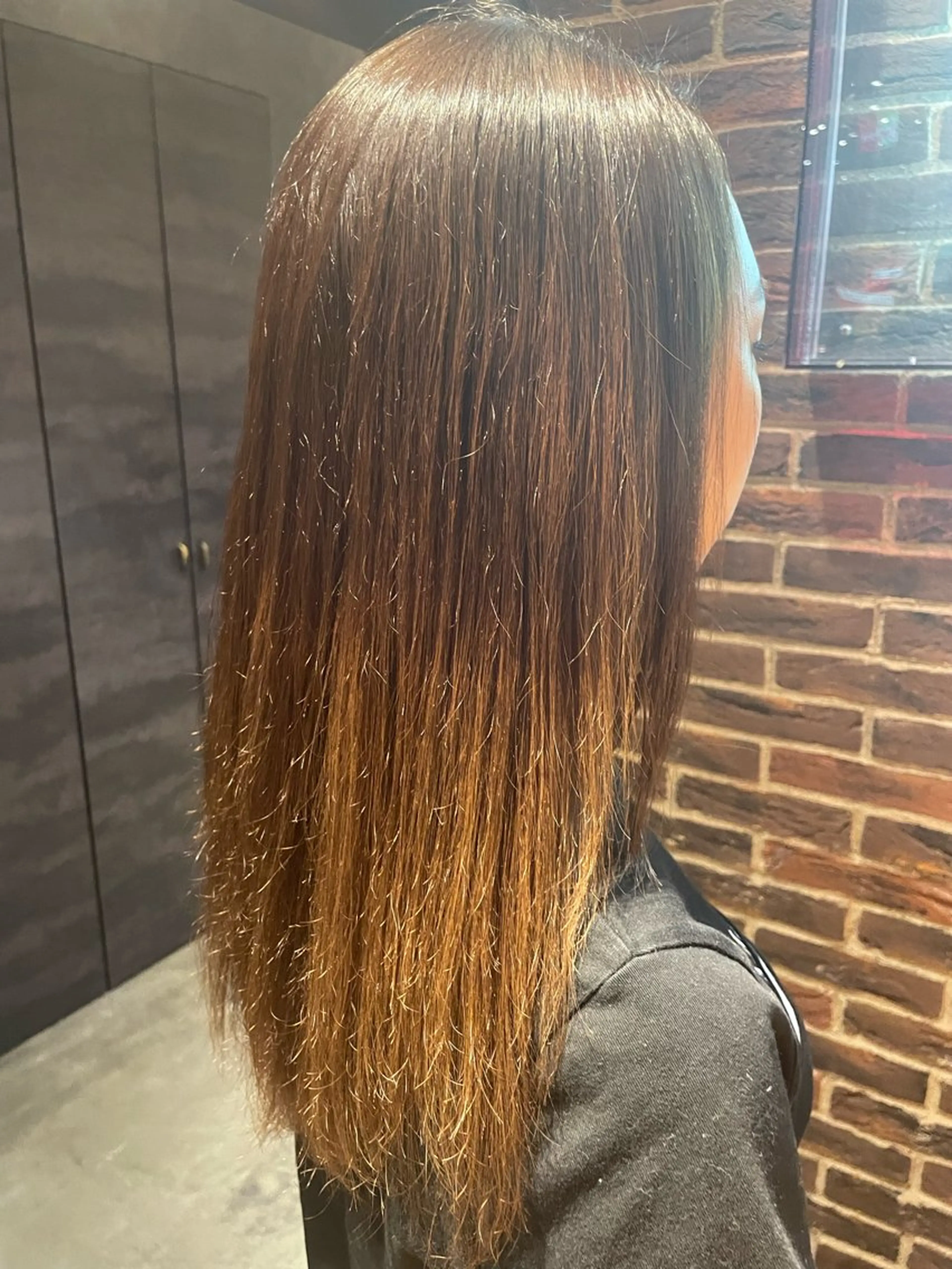 ロング カット 縮毛矯正 トリートメント Hair salon 6所属・照井 奈保子のヘアスタイル