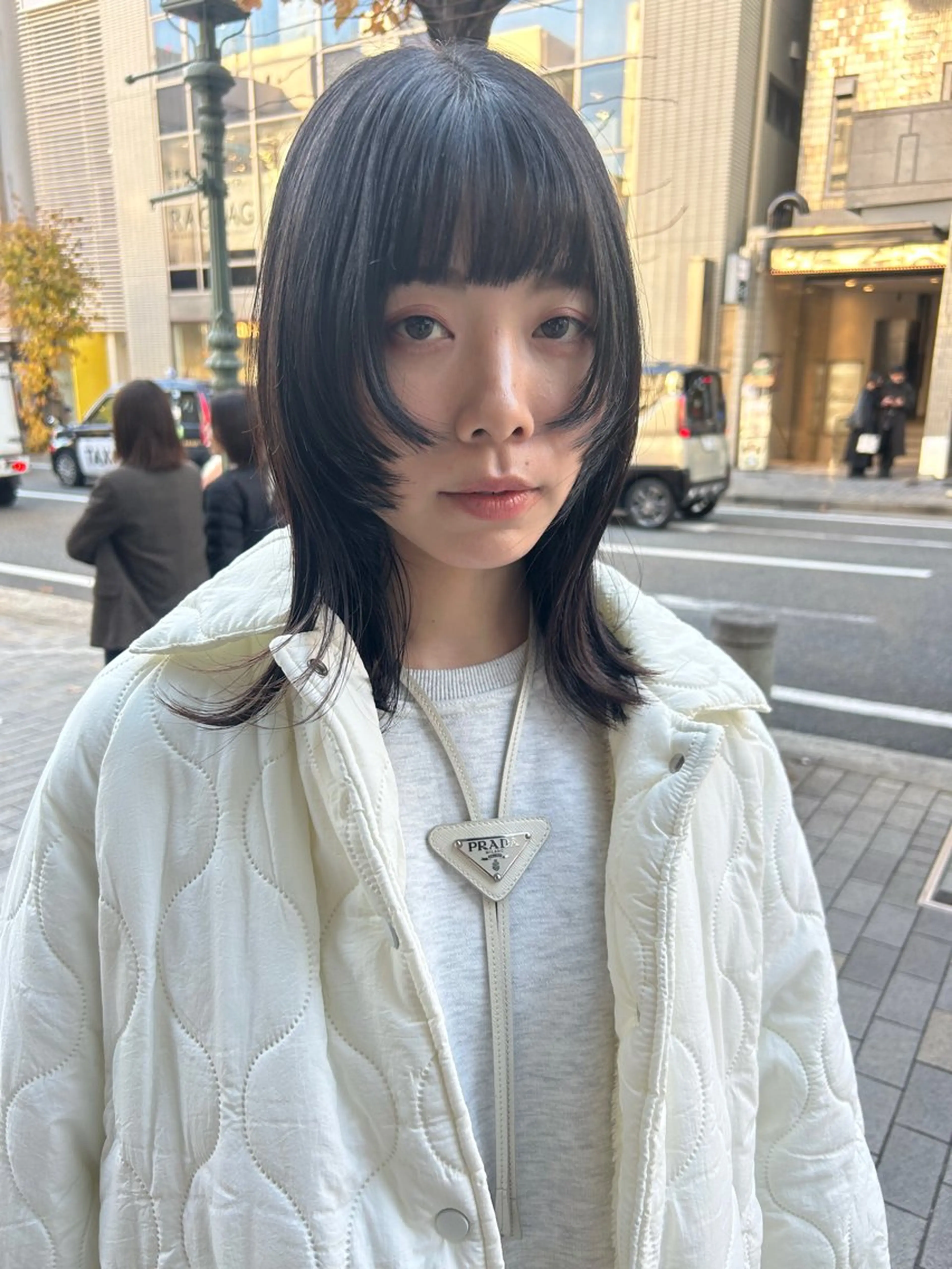 セミロング color list 倉本恋のヘアスタイル