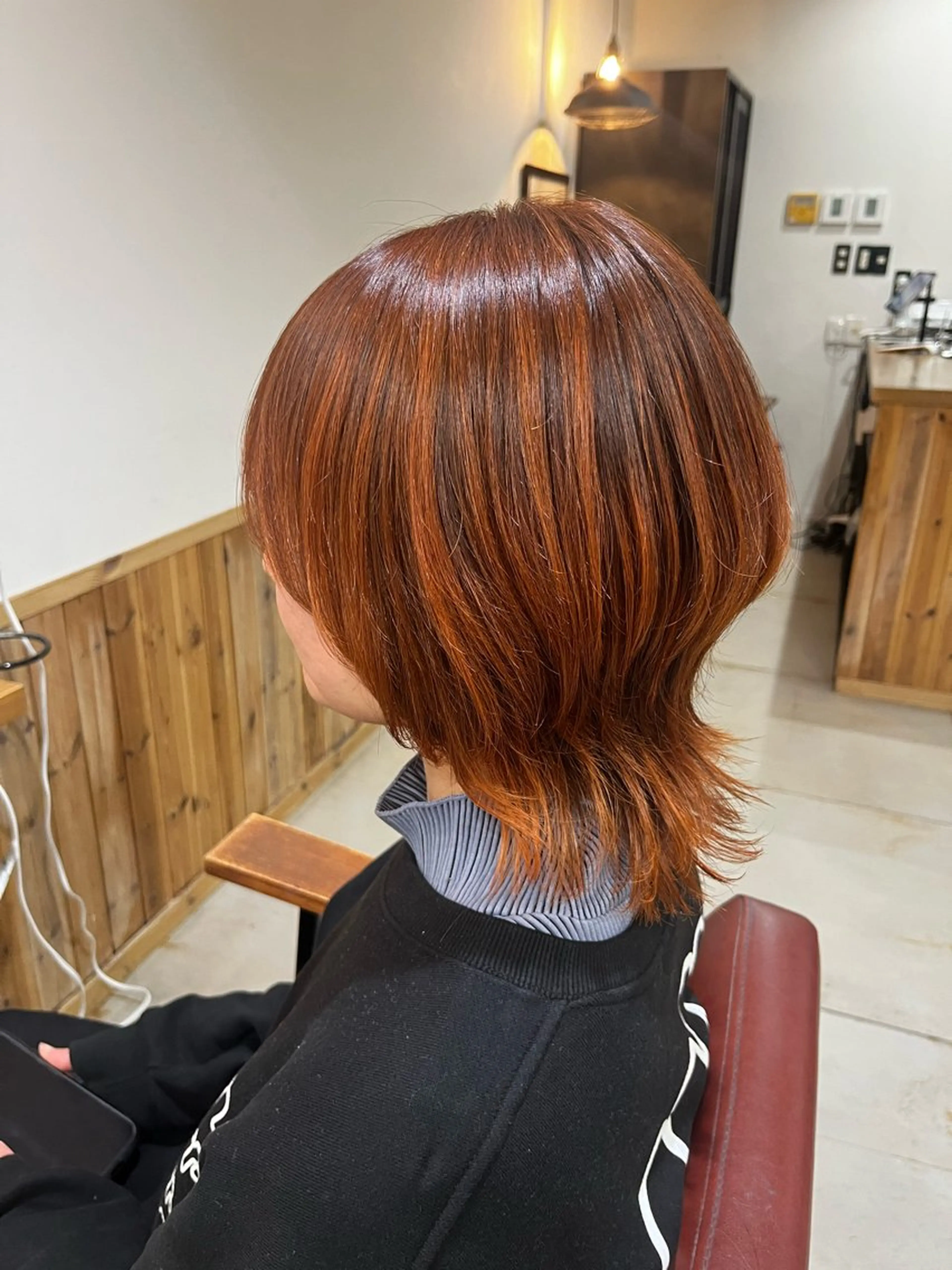ミディアム カラー カット ヘアカラー トリートメント 🦋坂本 未結🦋のヘアスタイル
