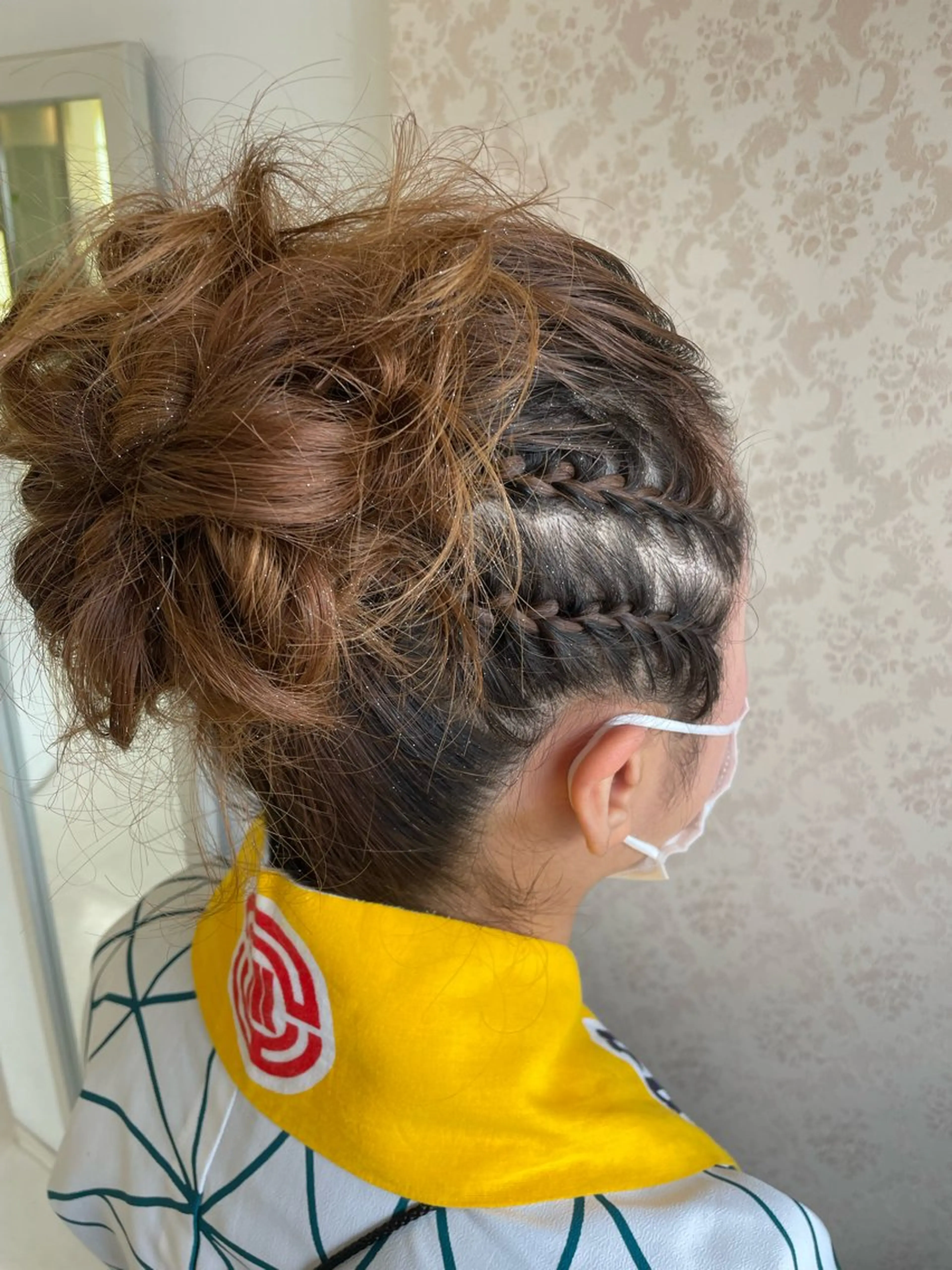 ヘアアレンジ ヒヨシ ルナのヘアスタイル