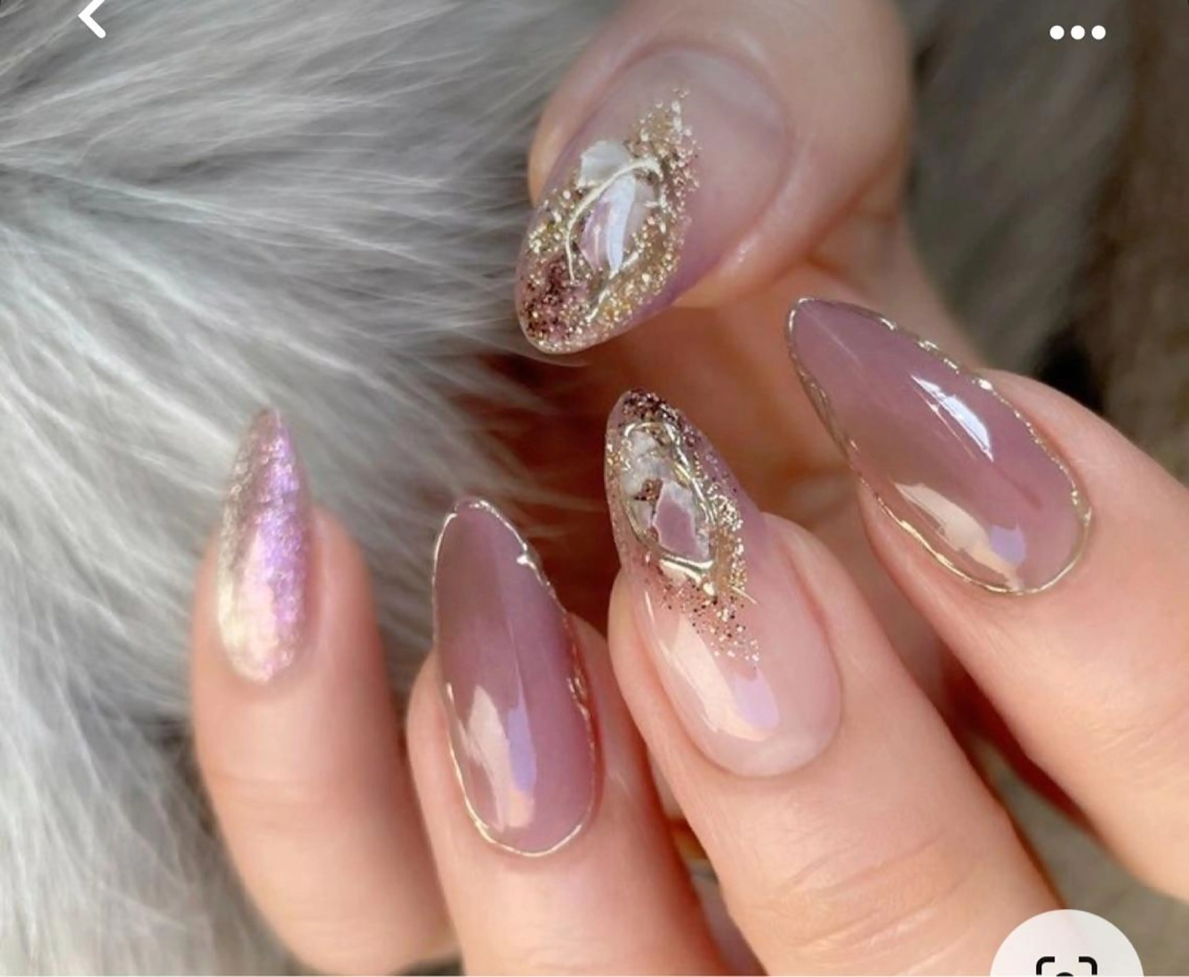 ネイル クリアネイル フレンチネイル 韓国ネイル マグネットネイル 持ち込み Moana Nail 長さだし専門店のネイルデザイン