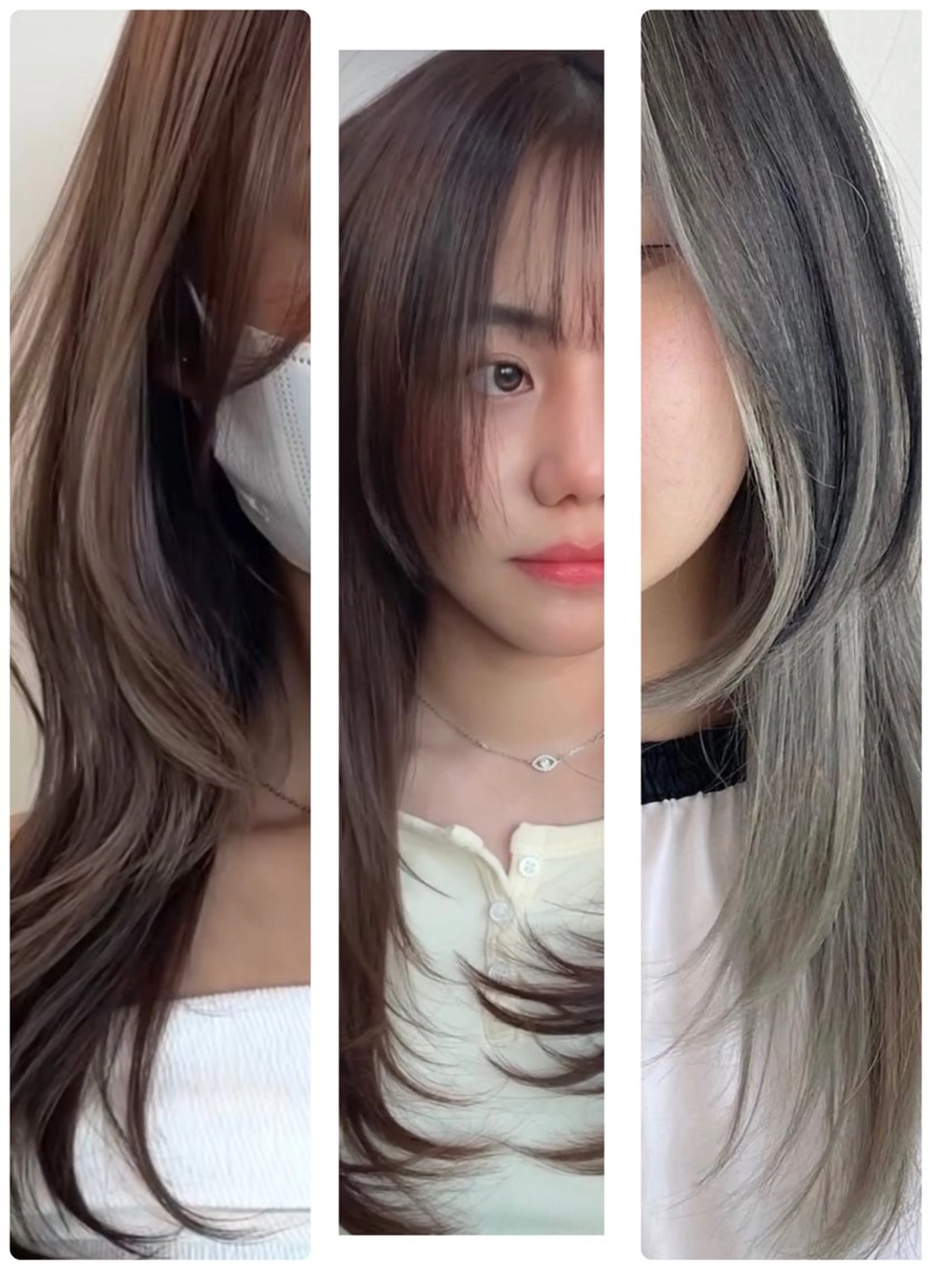 セミロング レイヤーカット anyhow academyのヘアスタイル