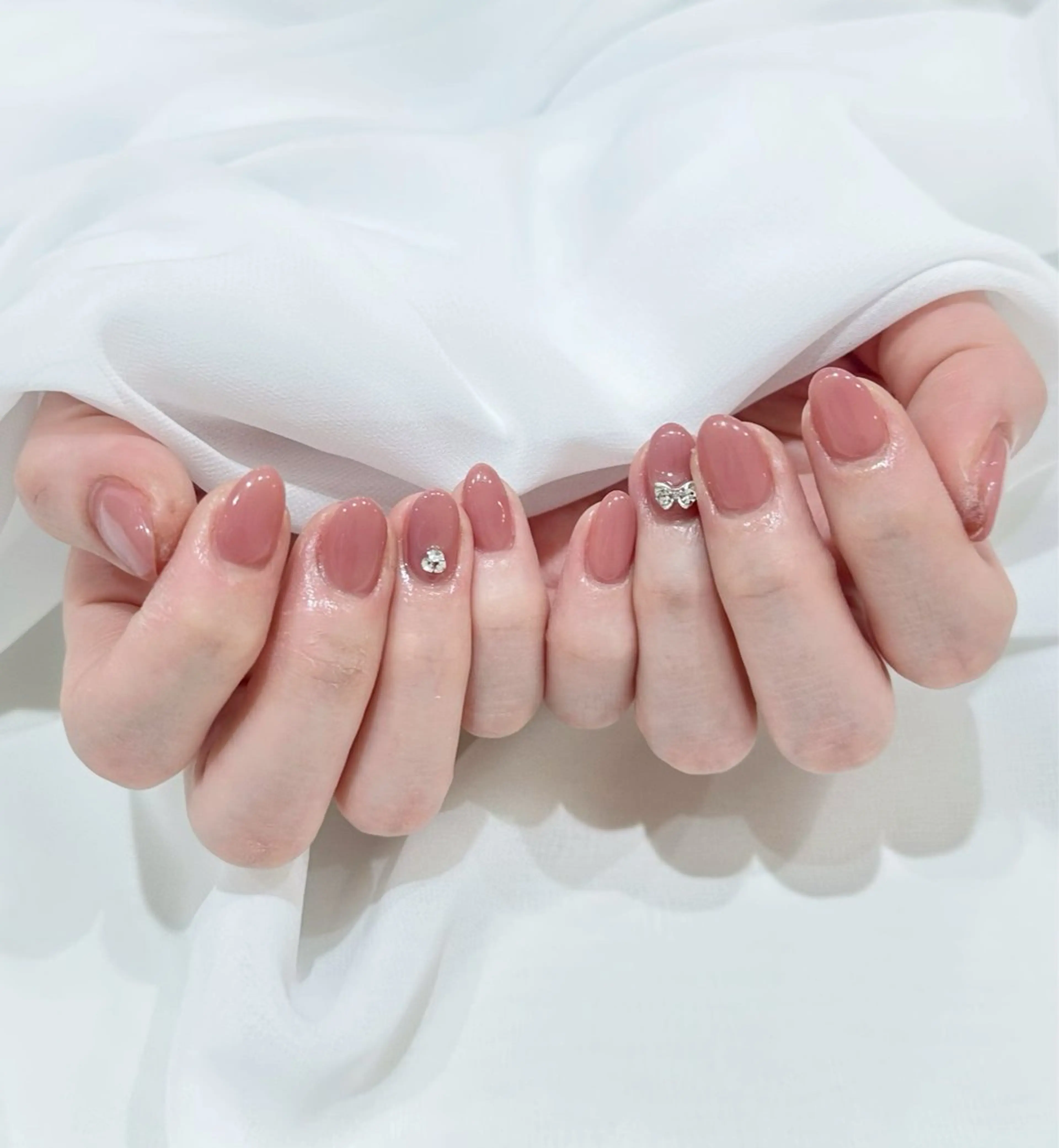 ネイル シンプルネイル Nail Salon LUA所属・大矢 亜美のネイルデザイン