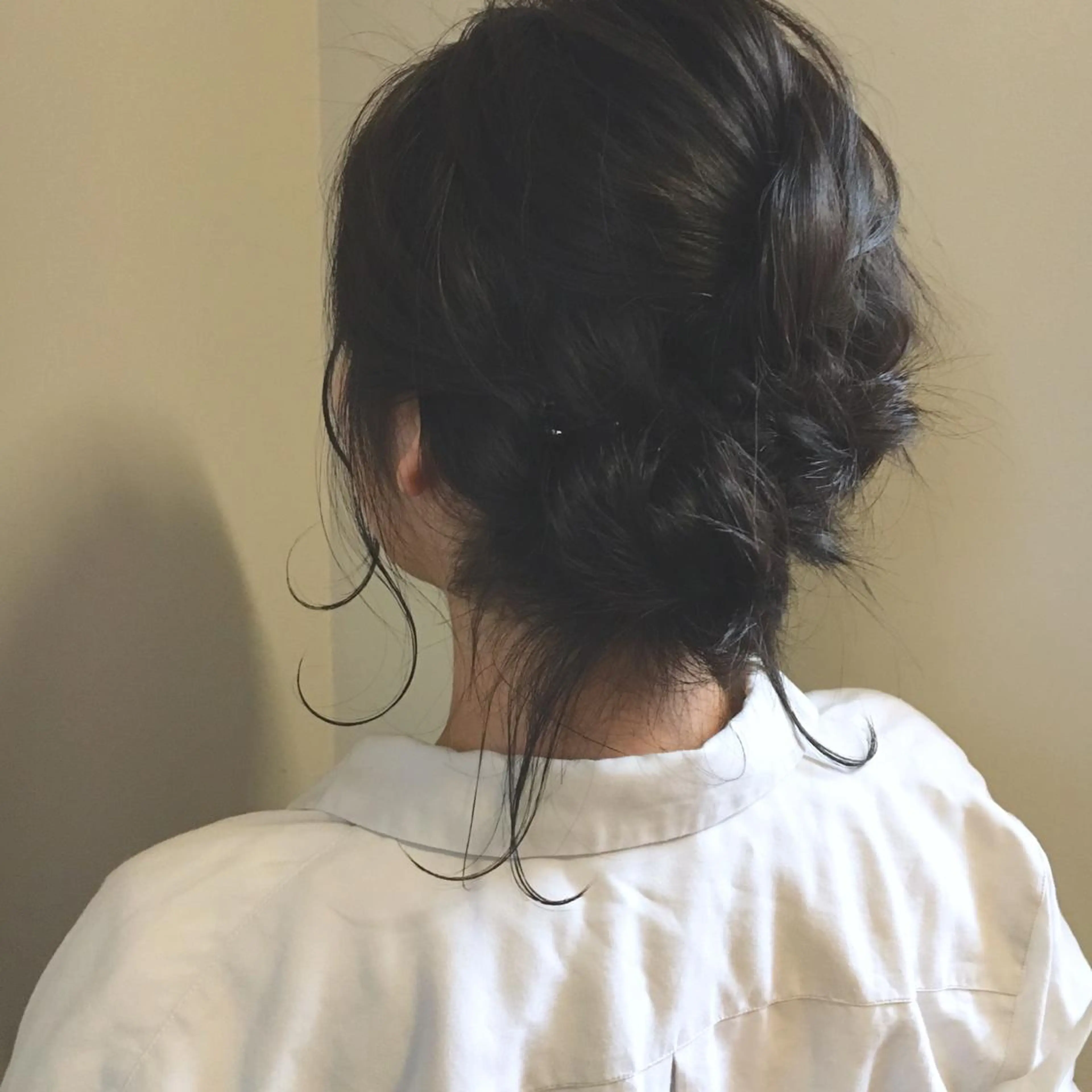 ミディアム カラー ヘアアレンジ 上川 美幸のヘアスタイル