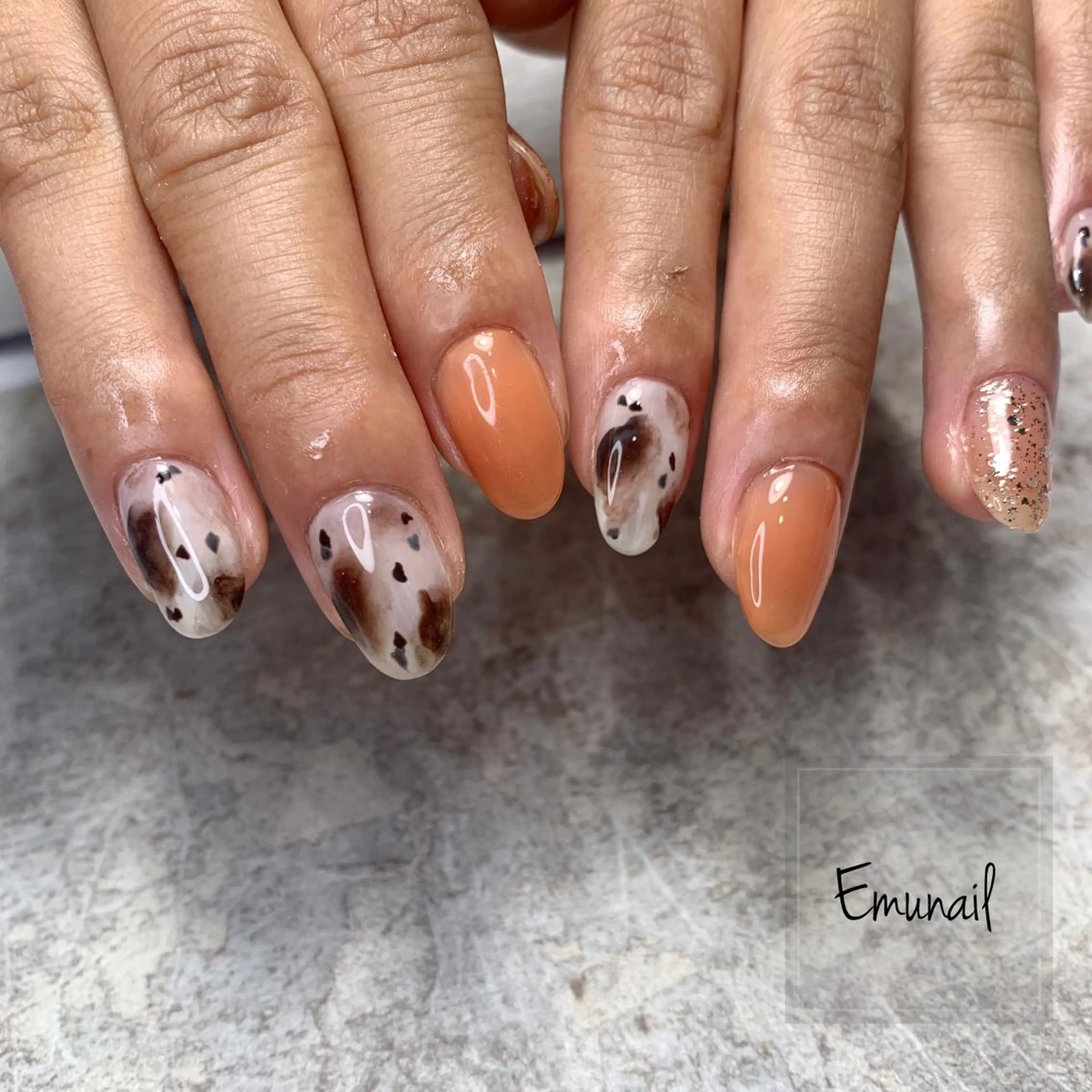 ネイル ハンドネイル Emu Nailのネイルデザイン