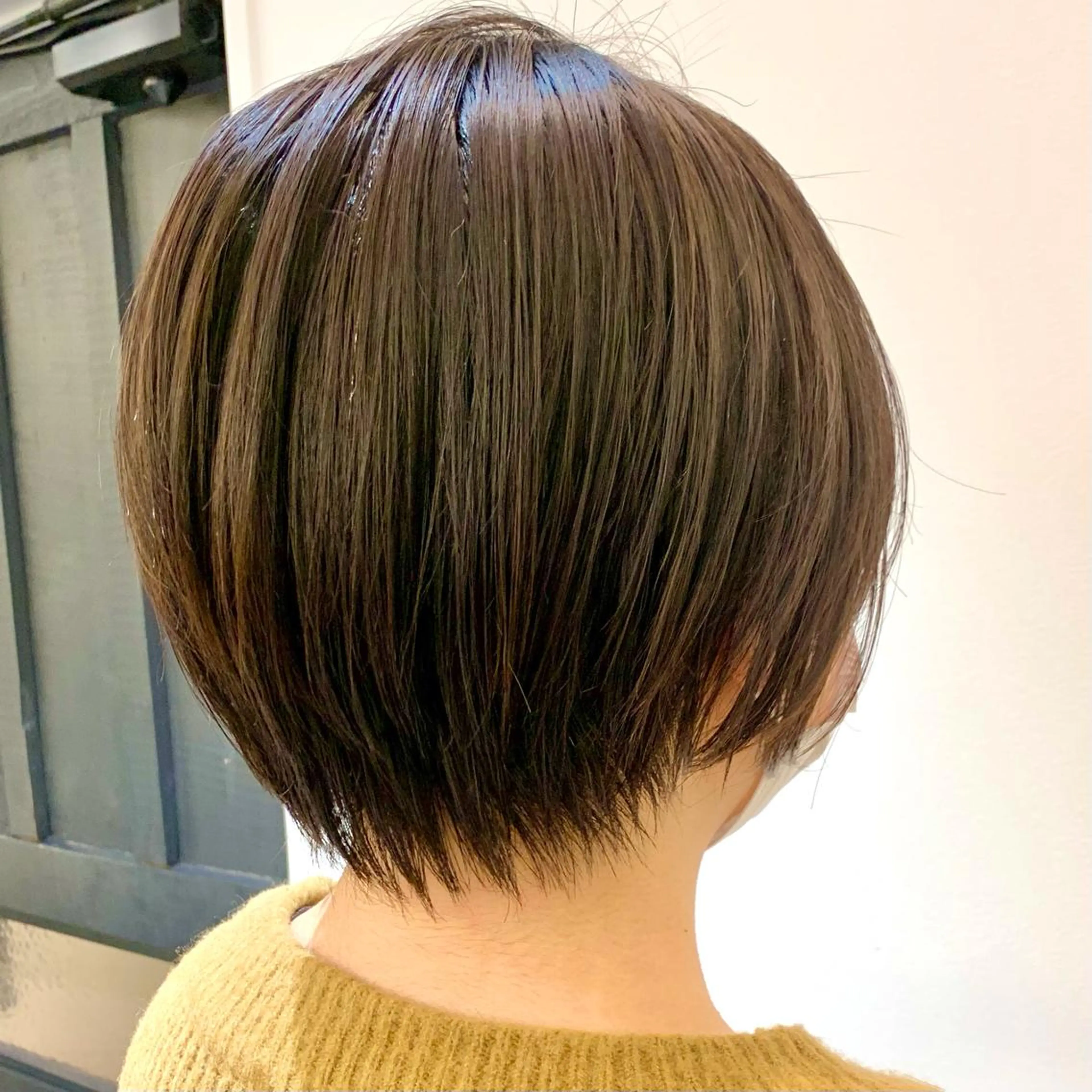 ショート カラー カット ヘアカラー トリートメント tasty priv ate gardenのヘアスタイル