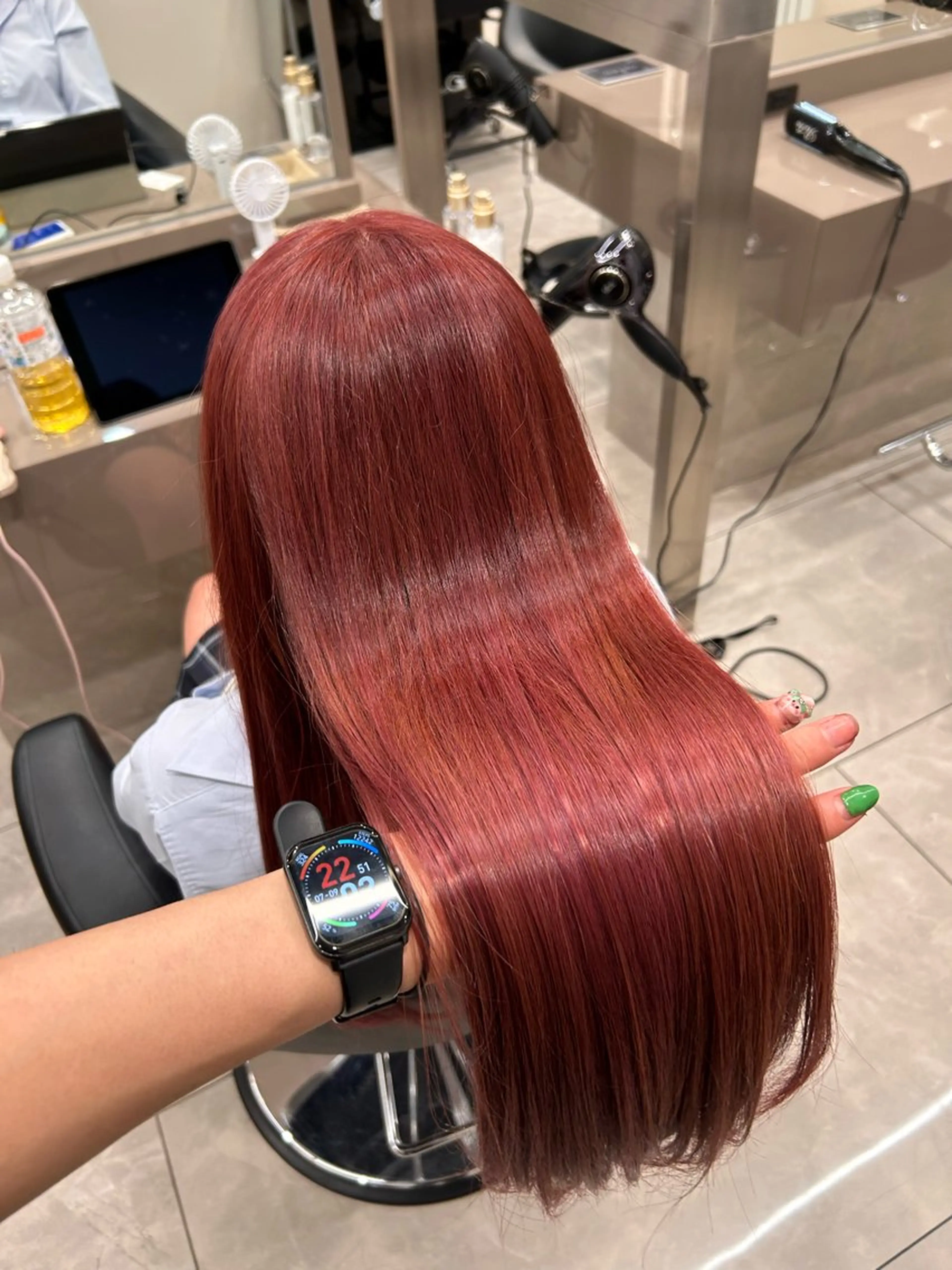 ロング ヘアカラー HARUKI MINATO Japan 大宮店所属・縮毛矯正/ 髪質改善/石橋 魅仁のヘアスタイル