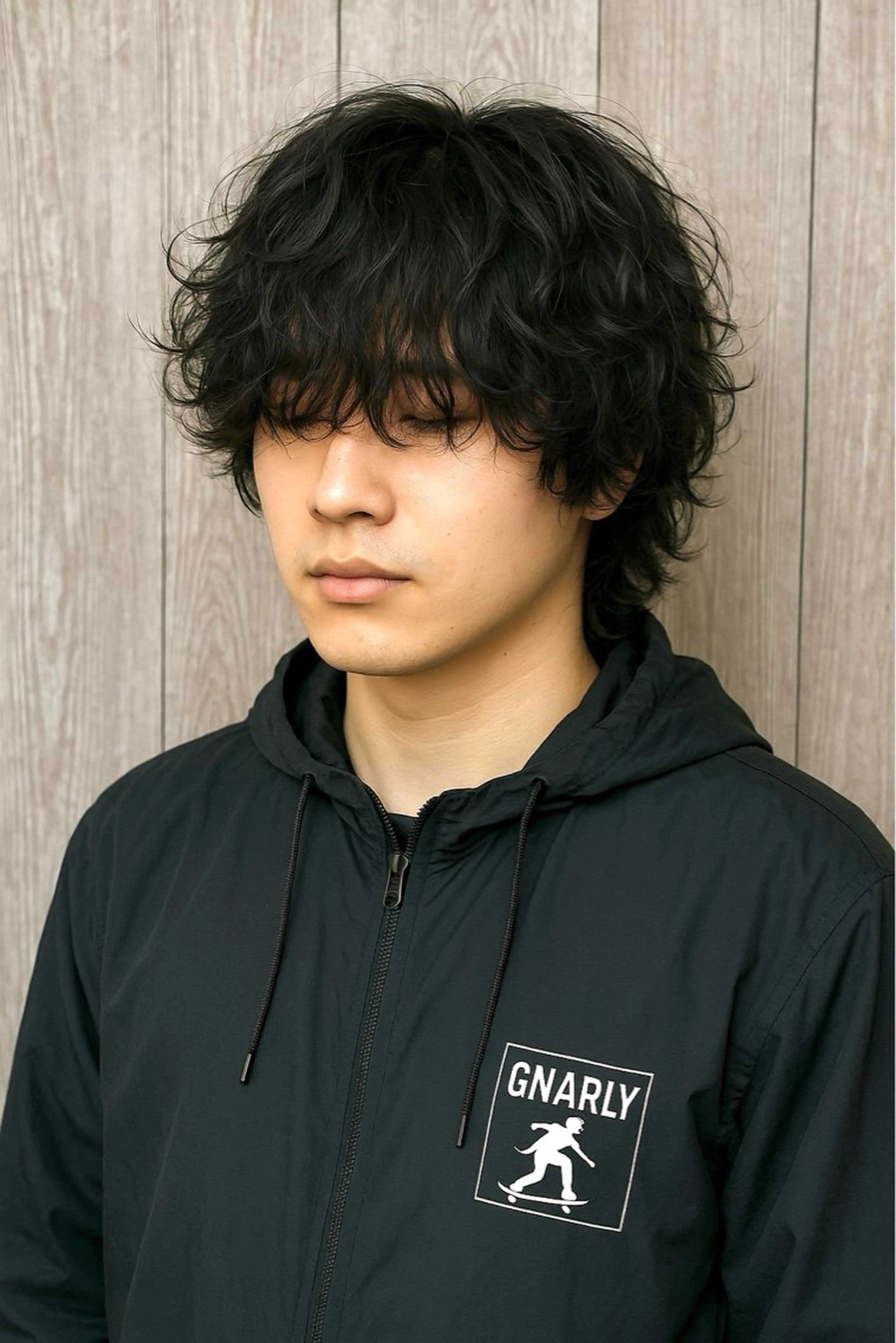 【minimo限定価格✨】カット+波巻きパーマ+眉カット+ショートスパの写真