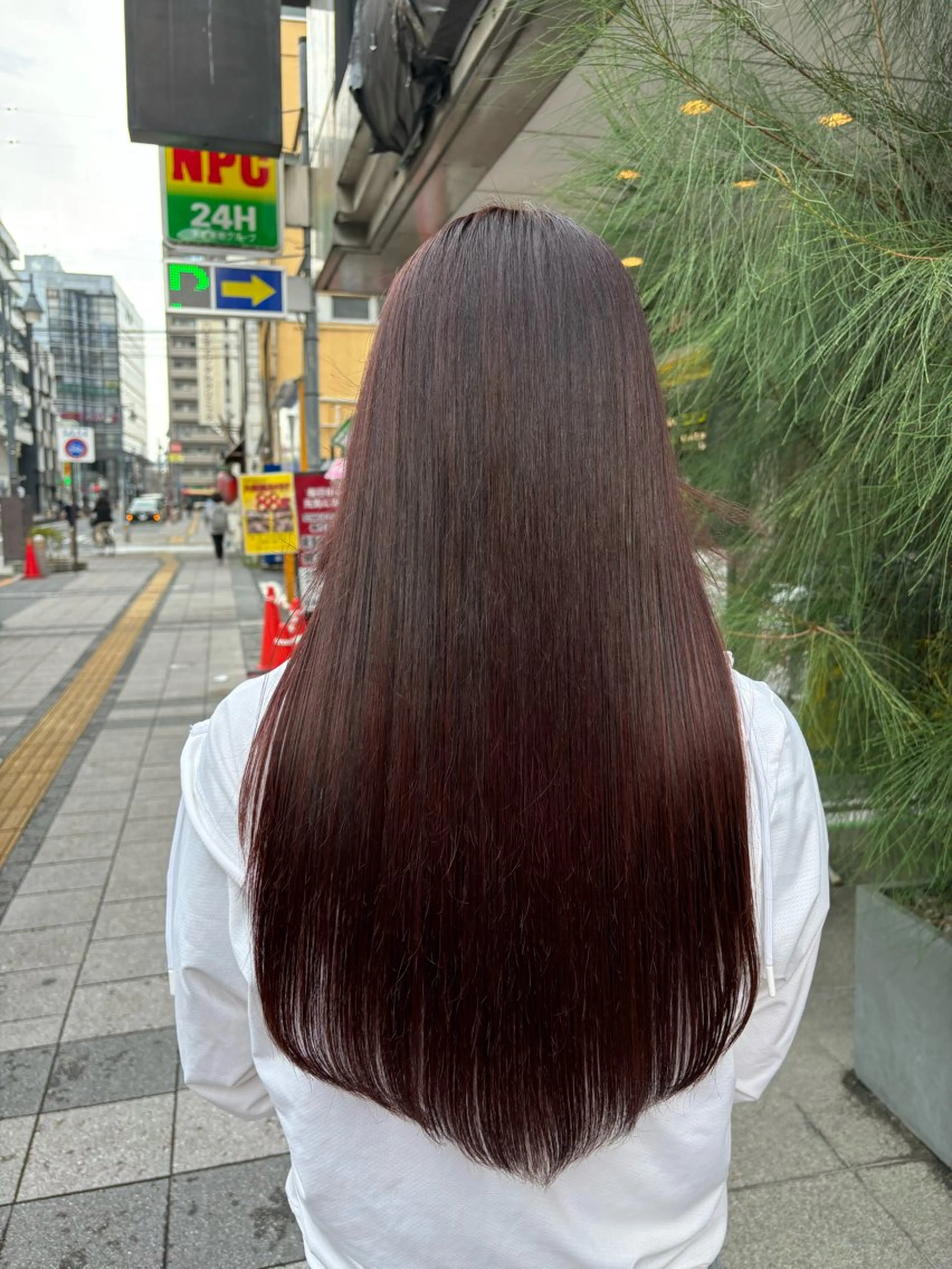 ロング カラー ヘアカラー cocoro💗マツ エク/ネイル/八王子のマツエク・マツパデザイン