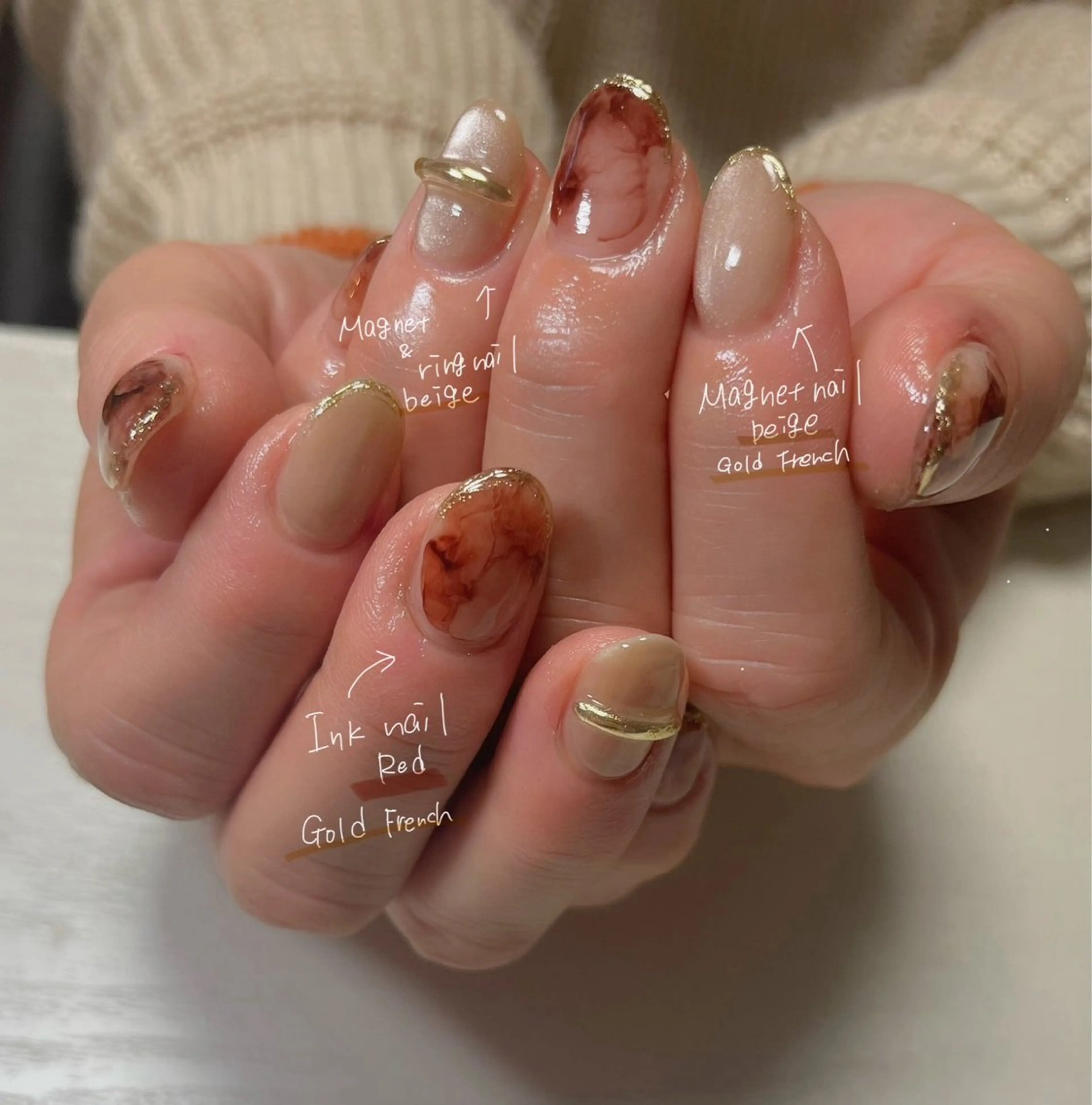 ネイル Bronze  Ship ＊relaxation saron＊所属・S a k iのその他イメージ