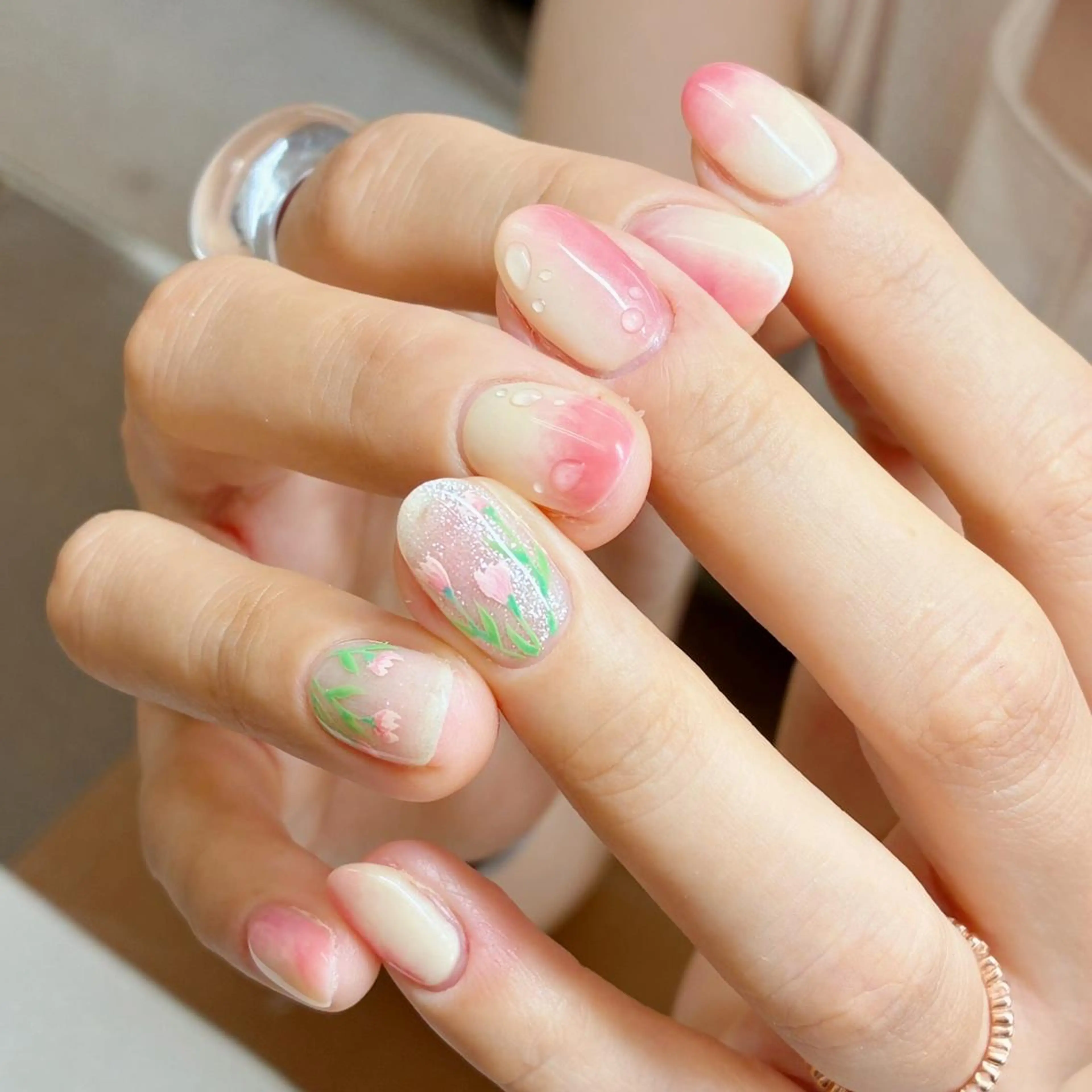 ネイル ハンドネイル ハンドケア 💐ka yo💐（東白楽）のネイルデザイン