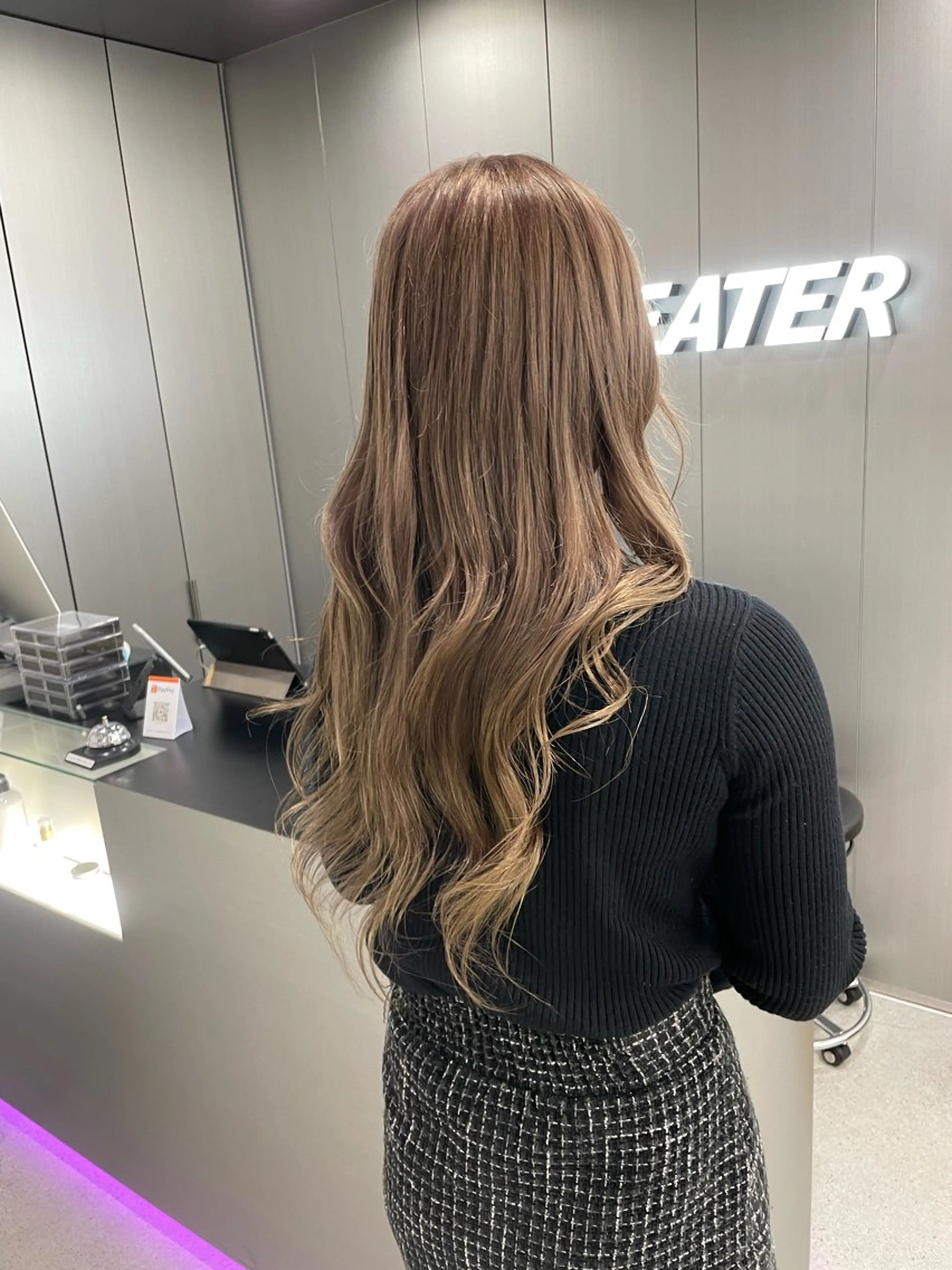 ロング 💍大人デザイン /ハイトーン♡リクトのヘアスタイル