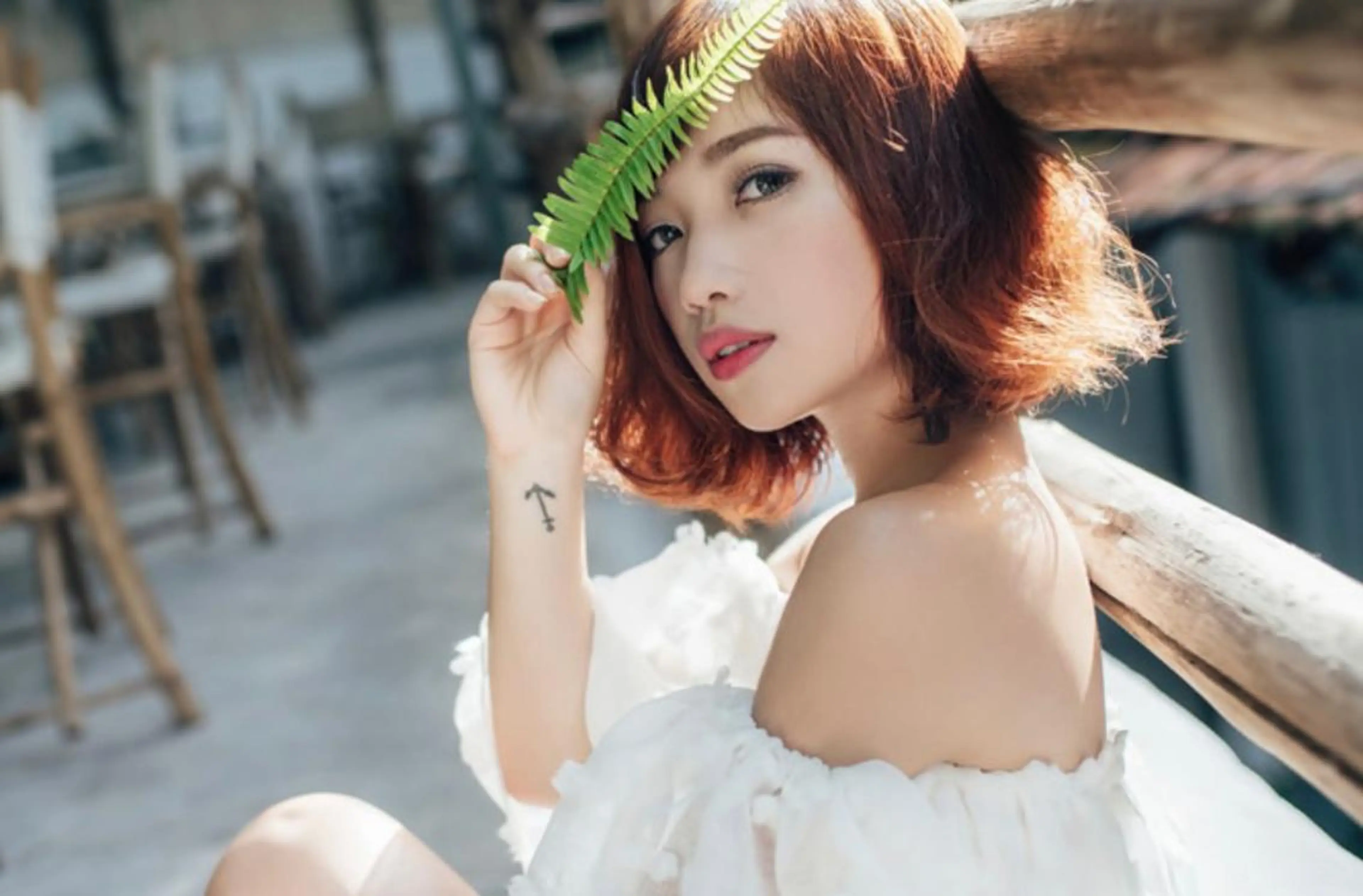 ショート カラー ボブ モテ🤍ヘア 🖤gene川島のヘアスタイル