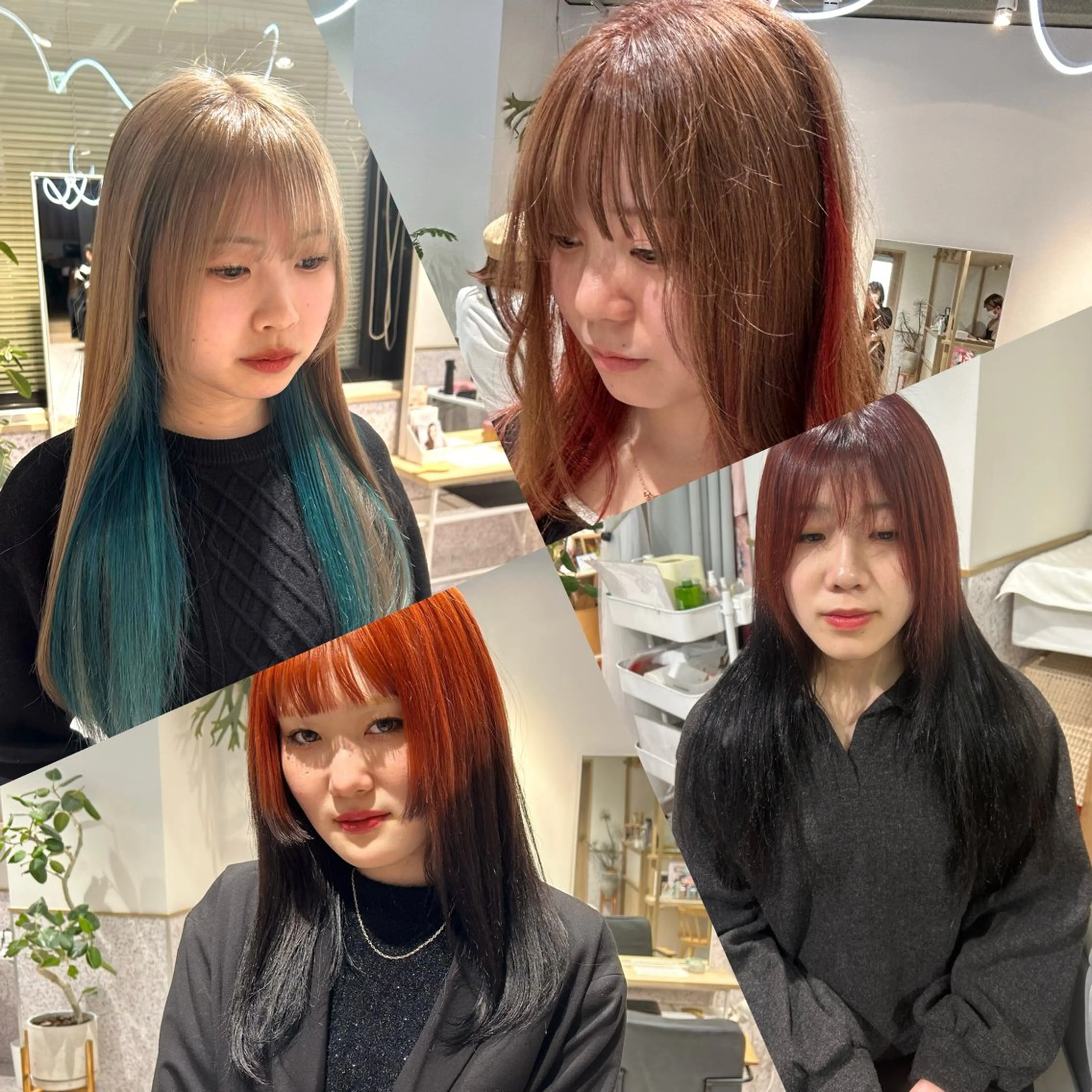 カラー ♡ハイトーン★ ネイル/しの♡のヘアスタイル