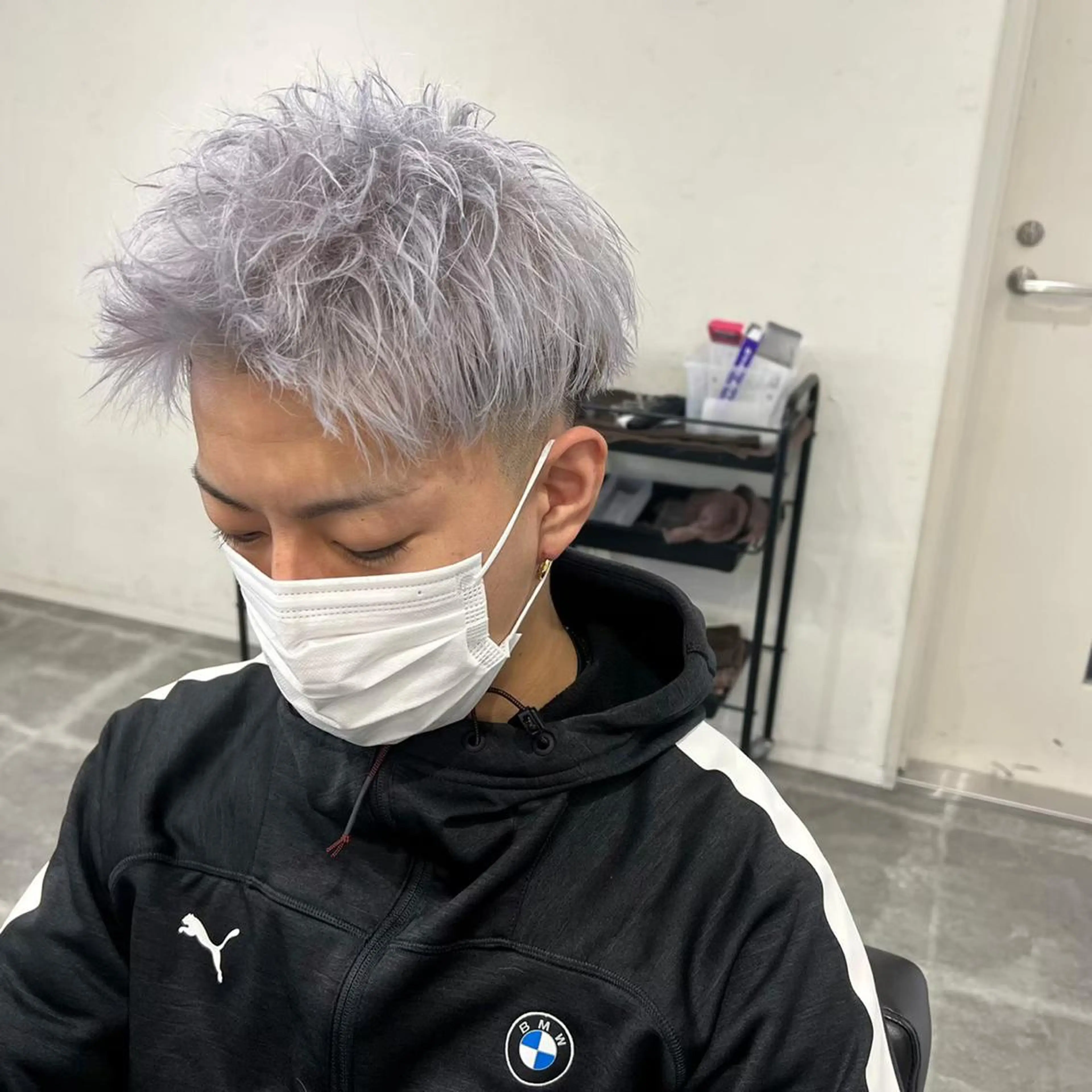 メンズ　カット+Wカラー🔥の写真