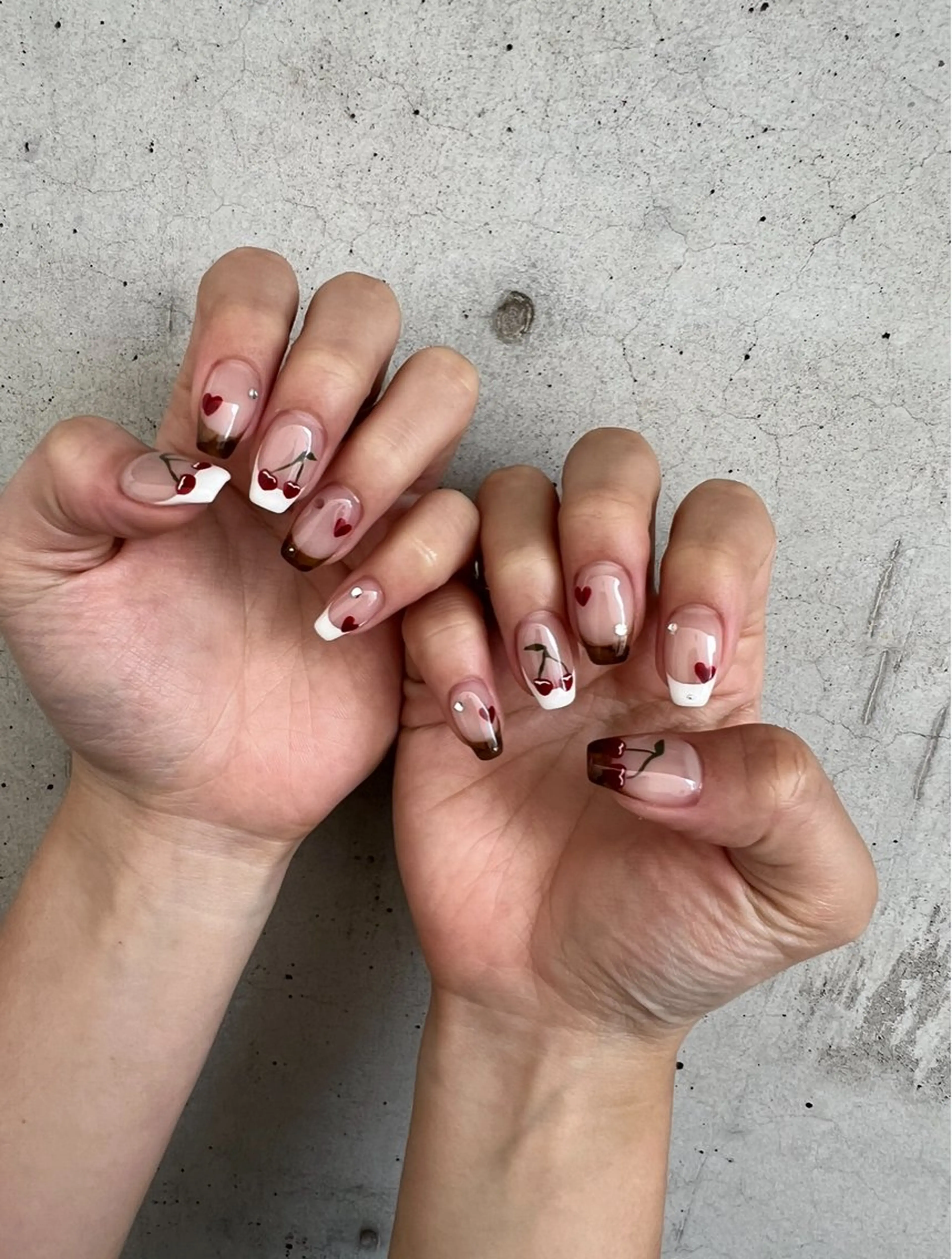 ネイル 持ち込み ハンドネイル ハンドケア Charme. NOBUKOのネイルデザイン