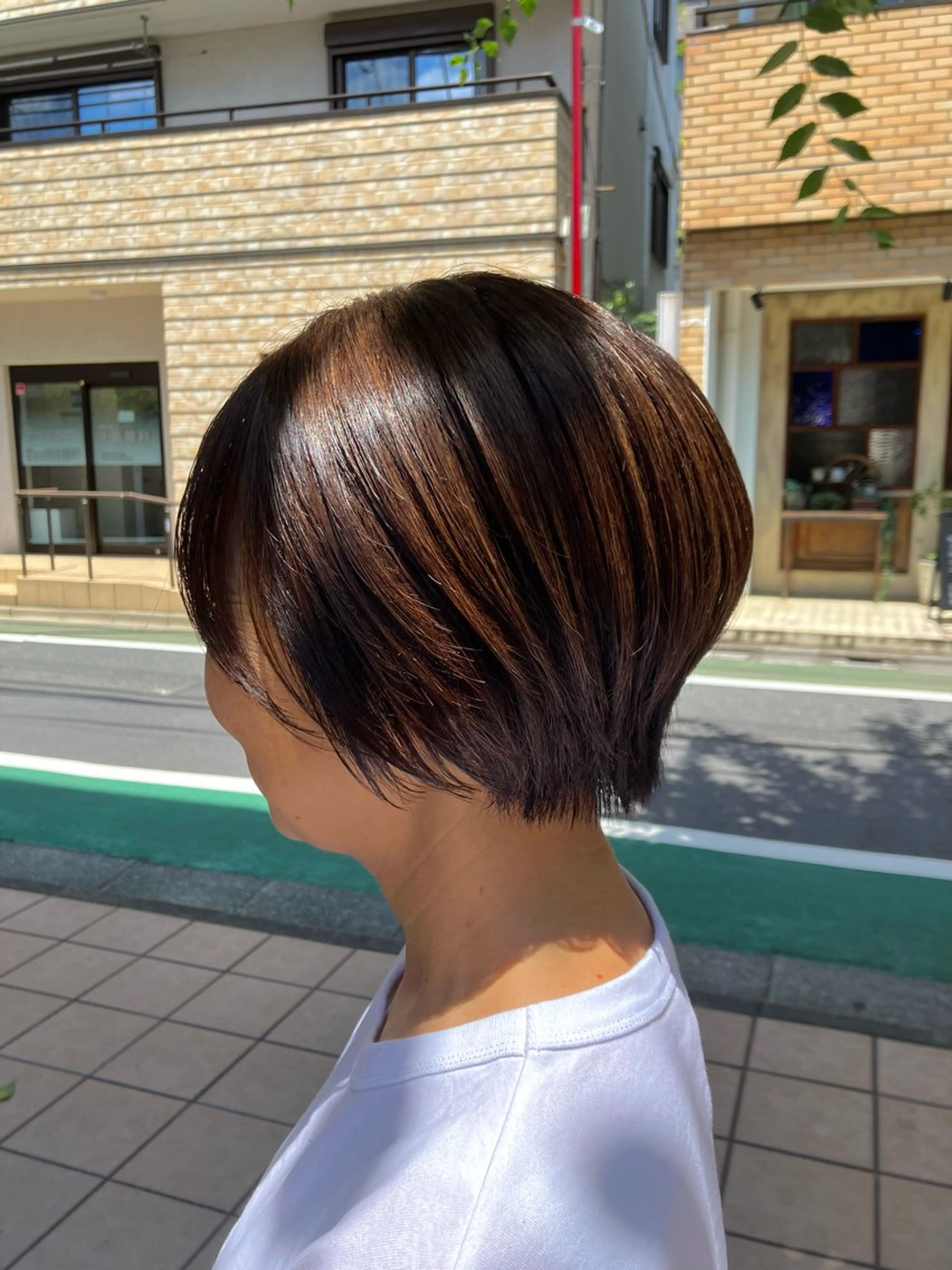 ショート カラー カット ヘアカラー トリートメント ニュアンスカラー／ メンズ🌙久住綾香のヘアスタイル