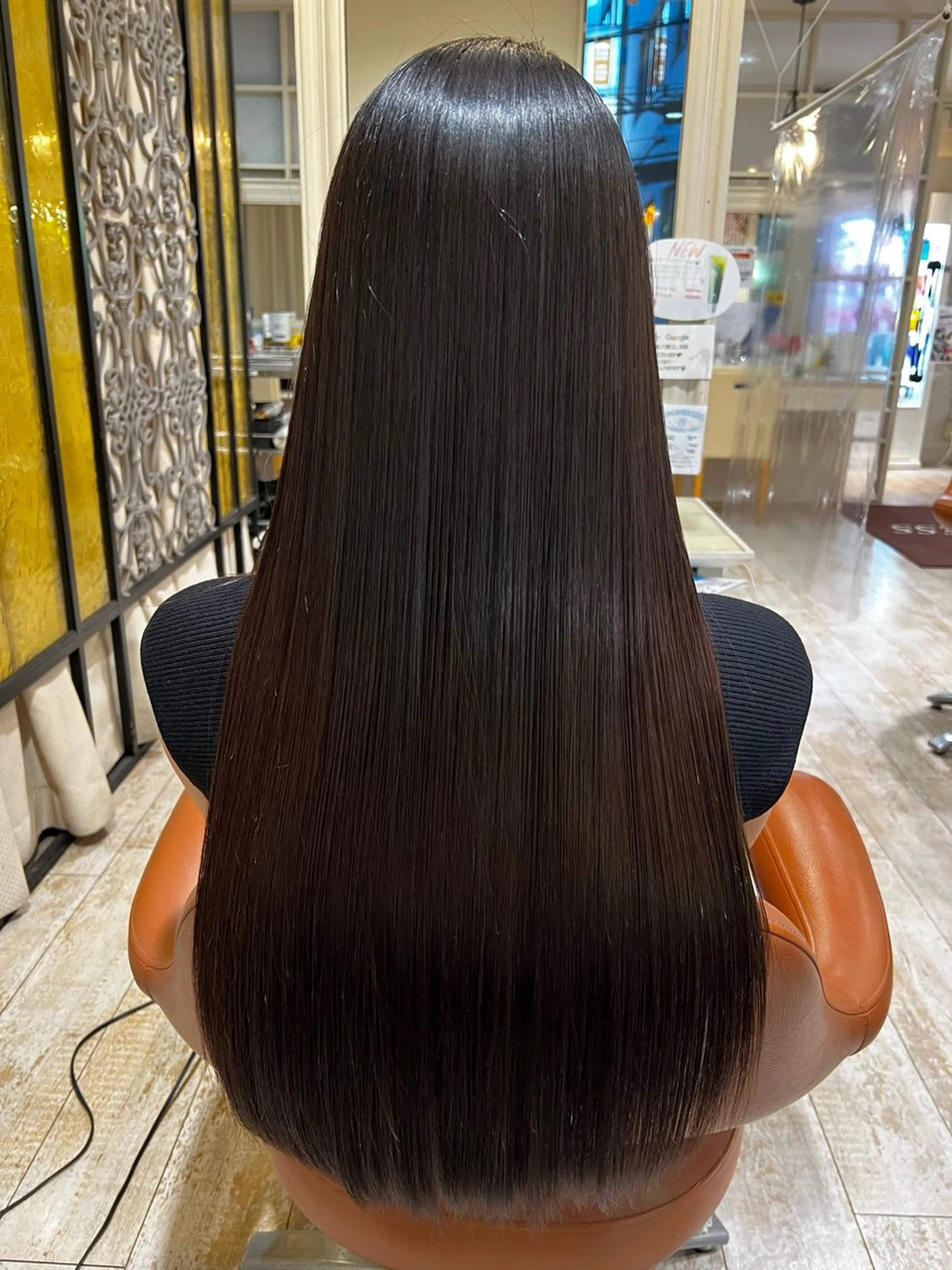 ロング 縮毛矯正 南 美優のヘアスタイル