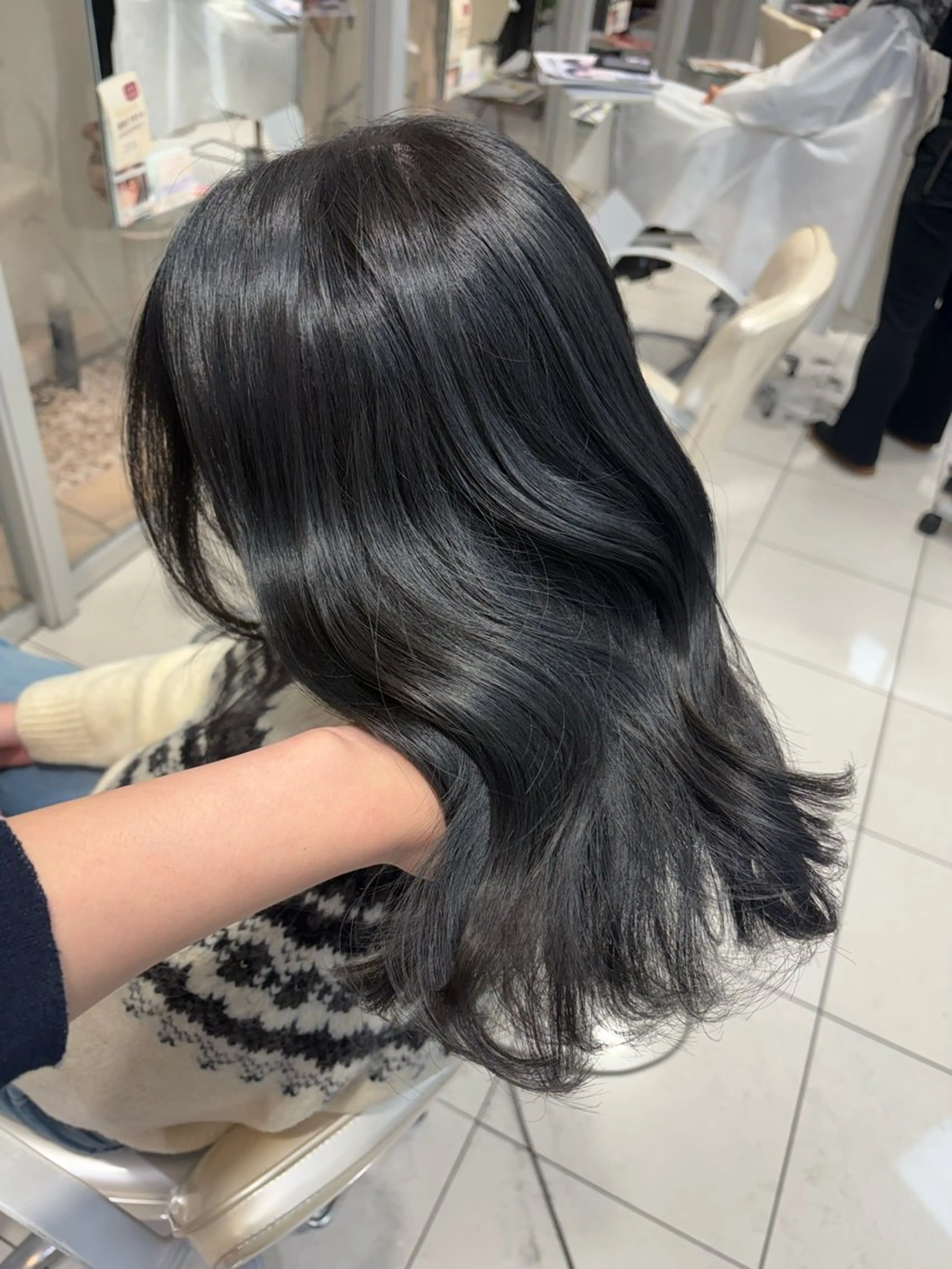 カラー ヘアカラー トリートメント 盛れる韓国ヘア🩰/ 透明感カラー/華のヘアスタイル