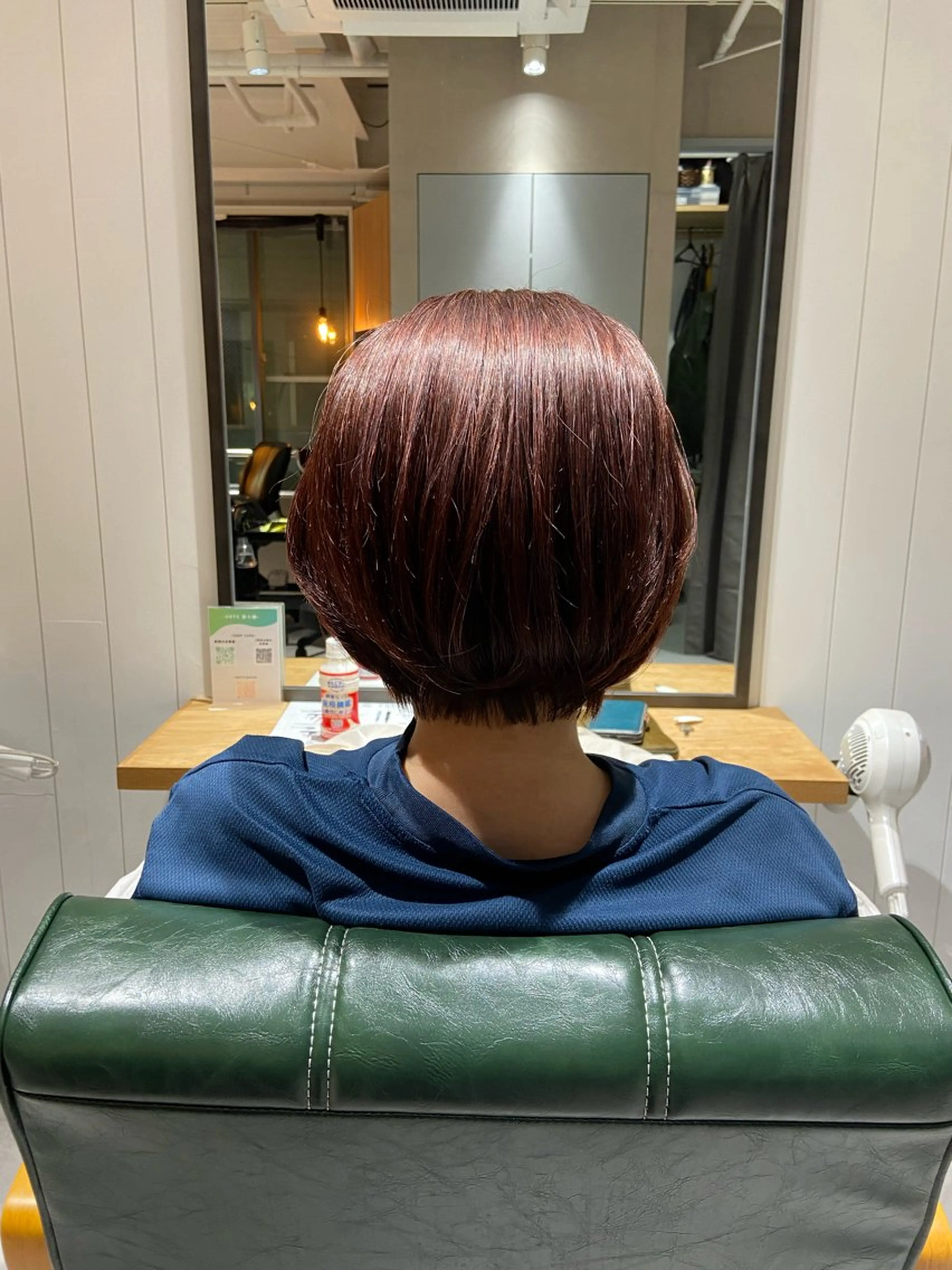ショート 髪質改善/オオイシ ナツミのヘアスタイル