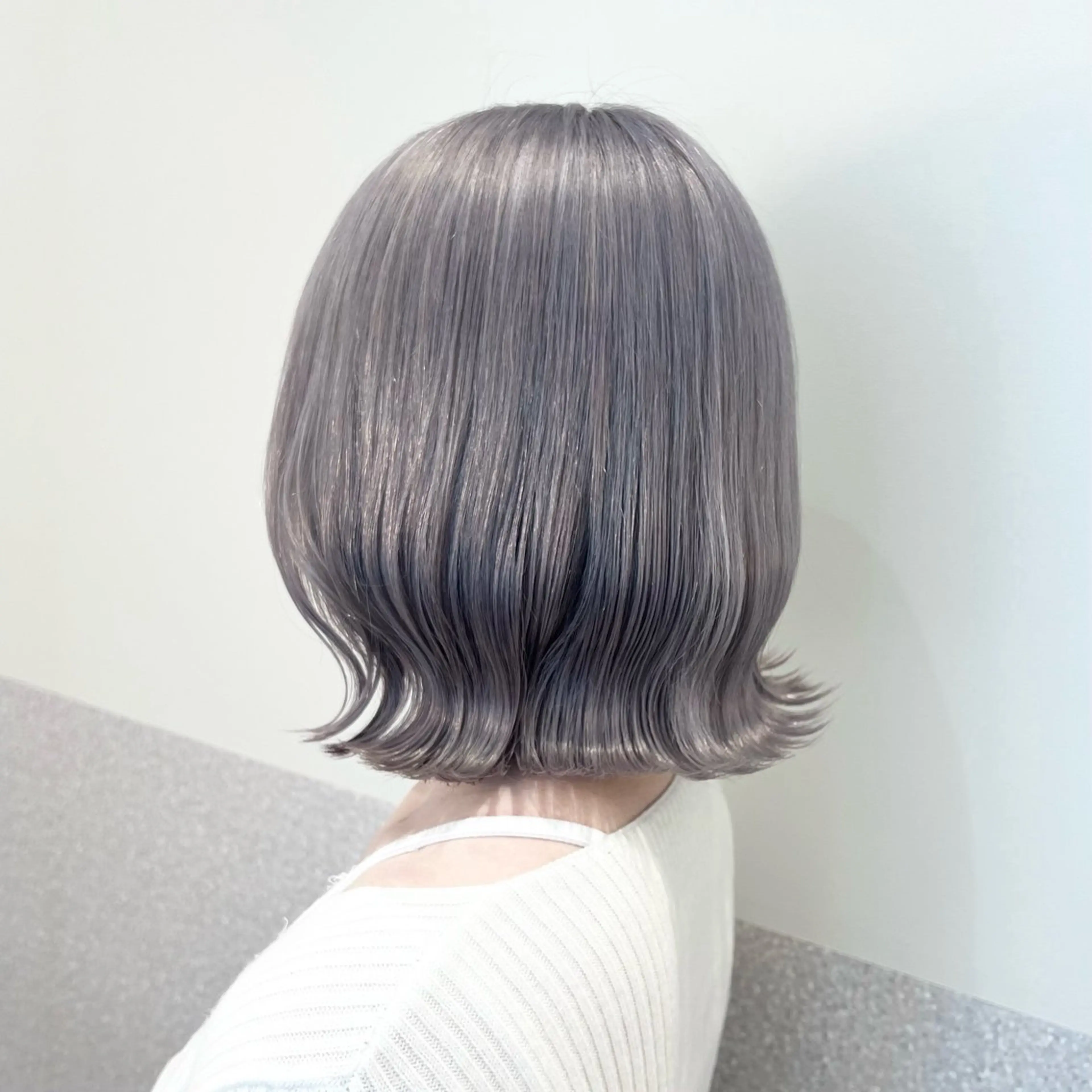 ミディアム カラー ヘアカラー トリートメント 💖暖色・ハイトーン 🐈みおり💖のヘアスタイル