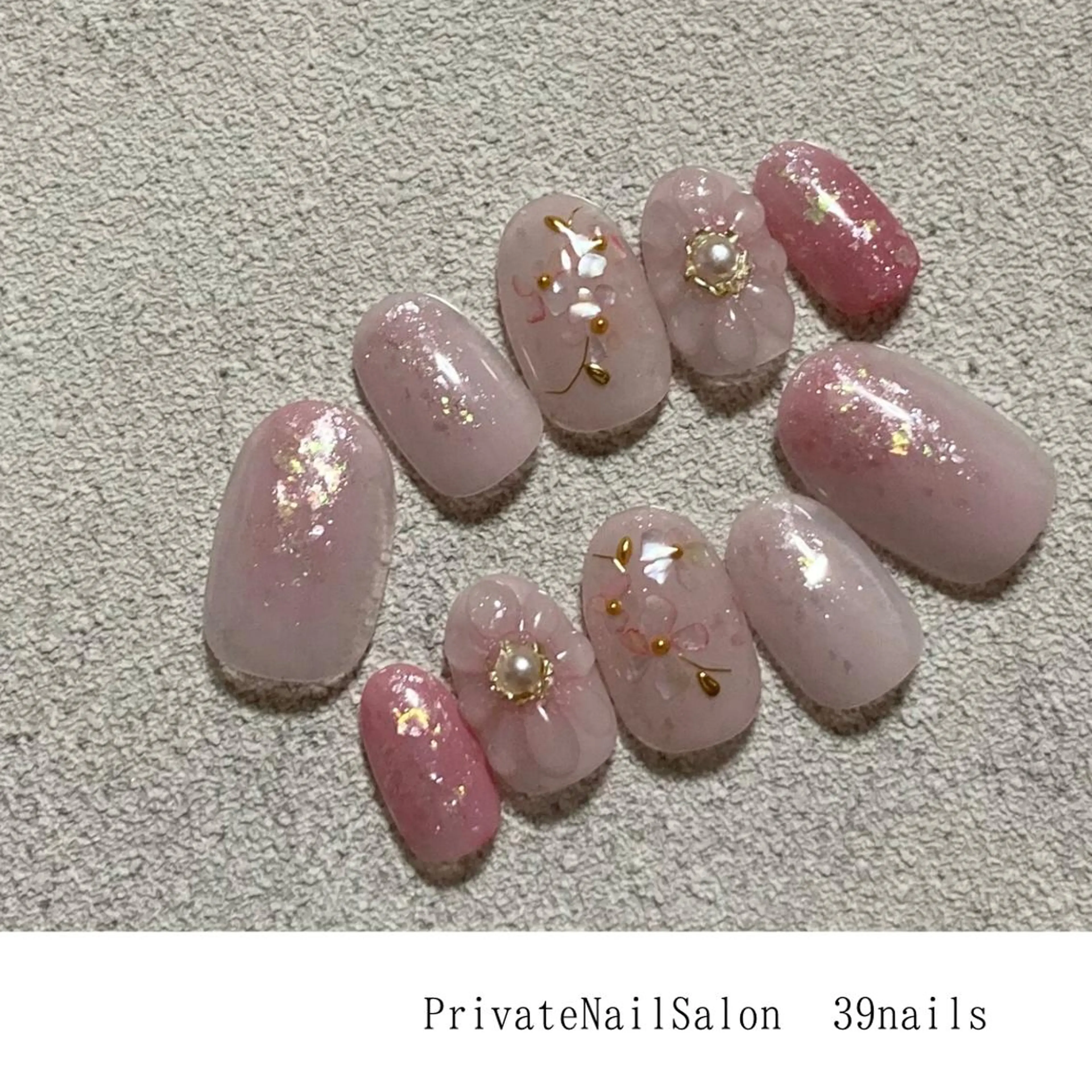 ネイル 39-nails EharaMikuのネイルデザイン