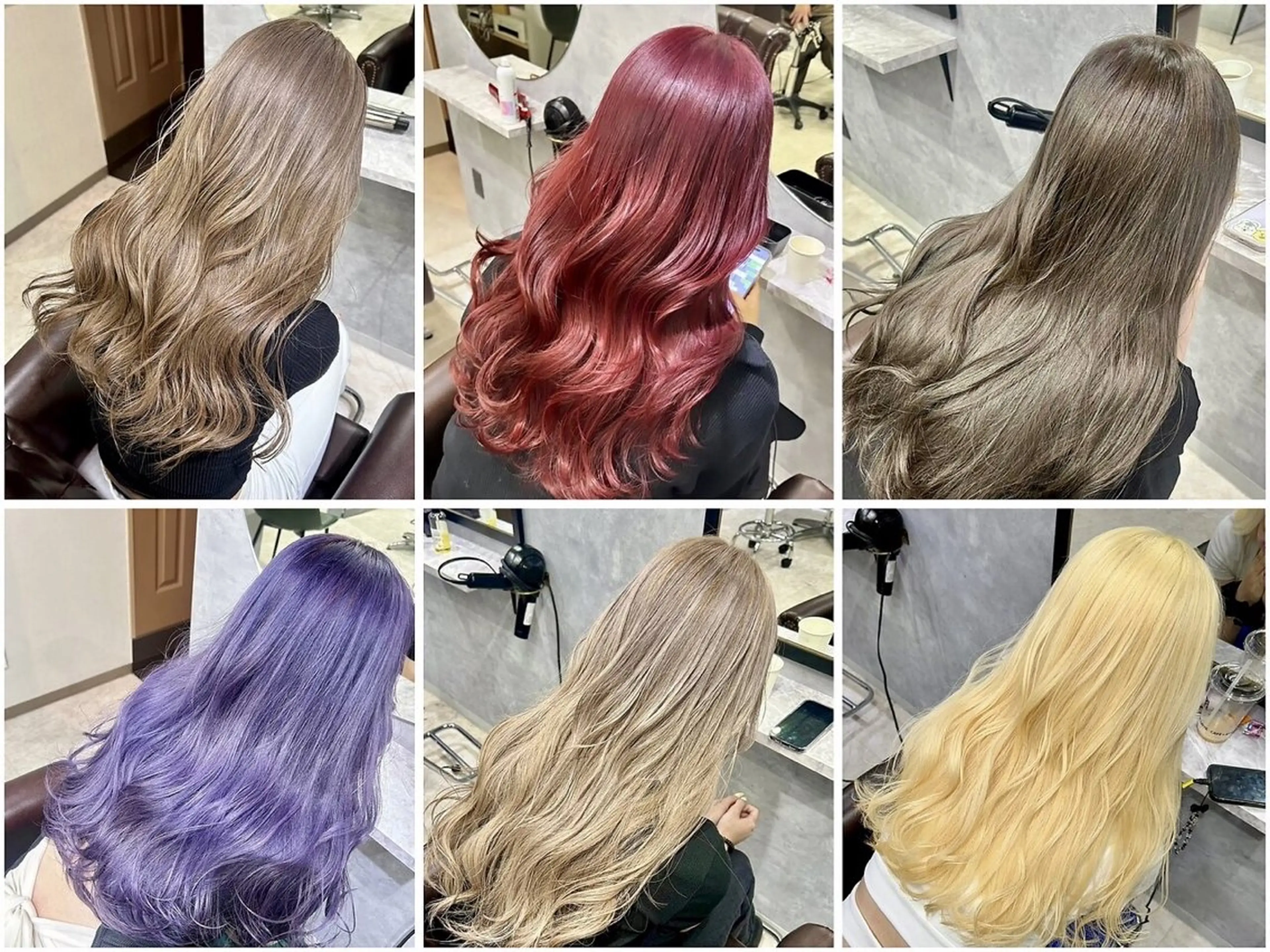 ロング 池袋/ダブルカラー GLADGE🩵のヘアスタイル