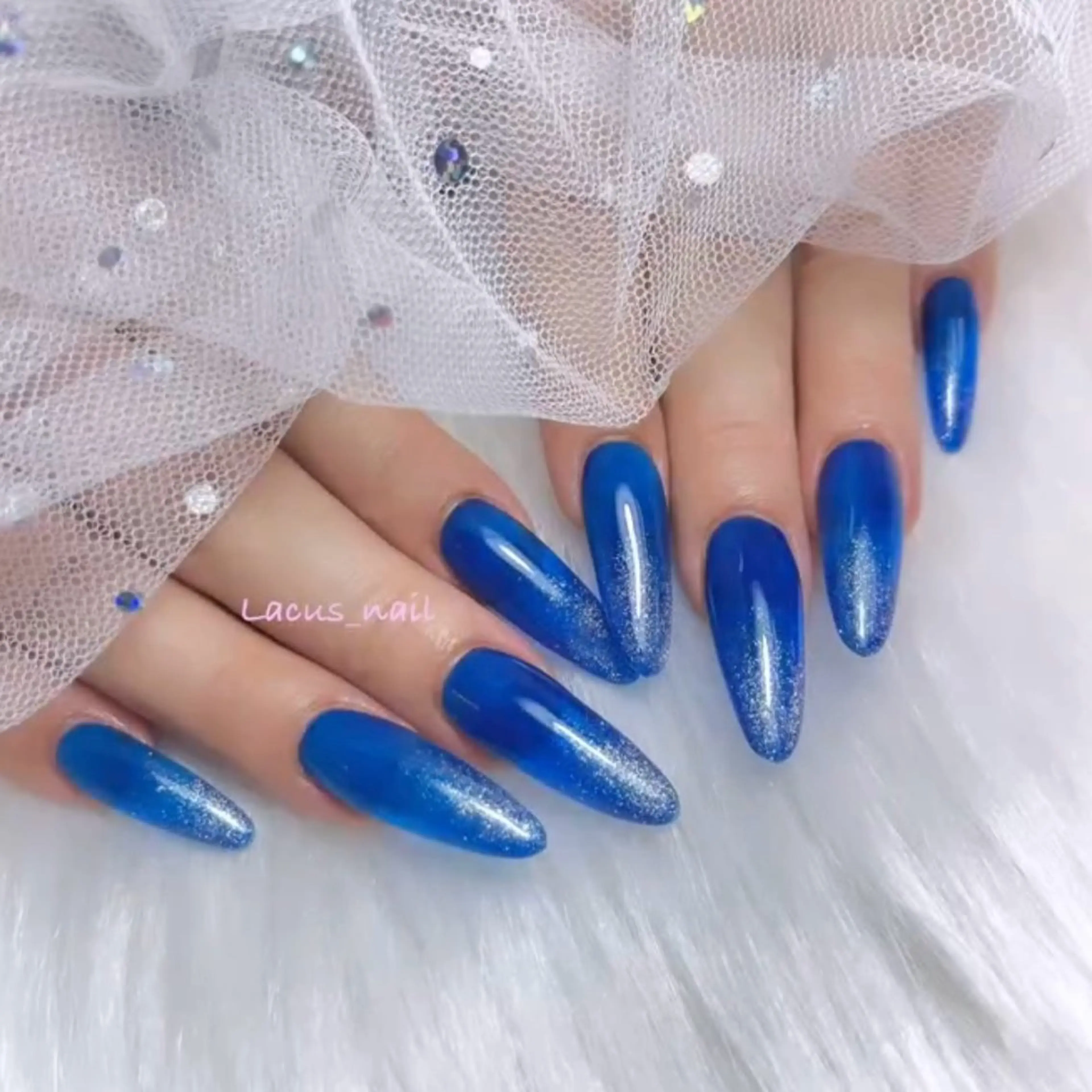 ネイル アートネイル スカルプネイル Nail Salon Lacusのネイルデザイン