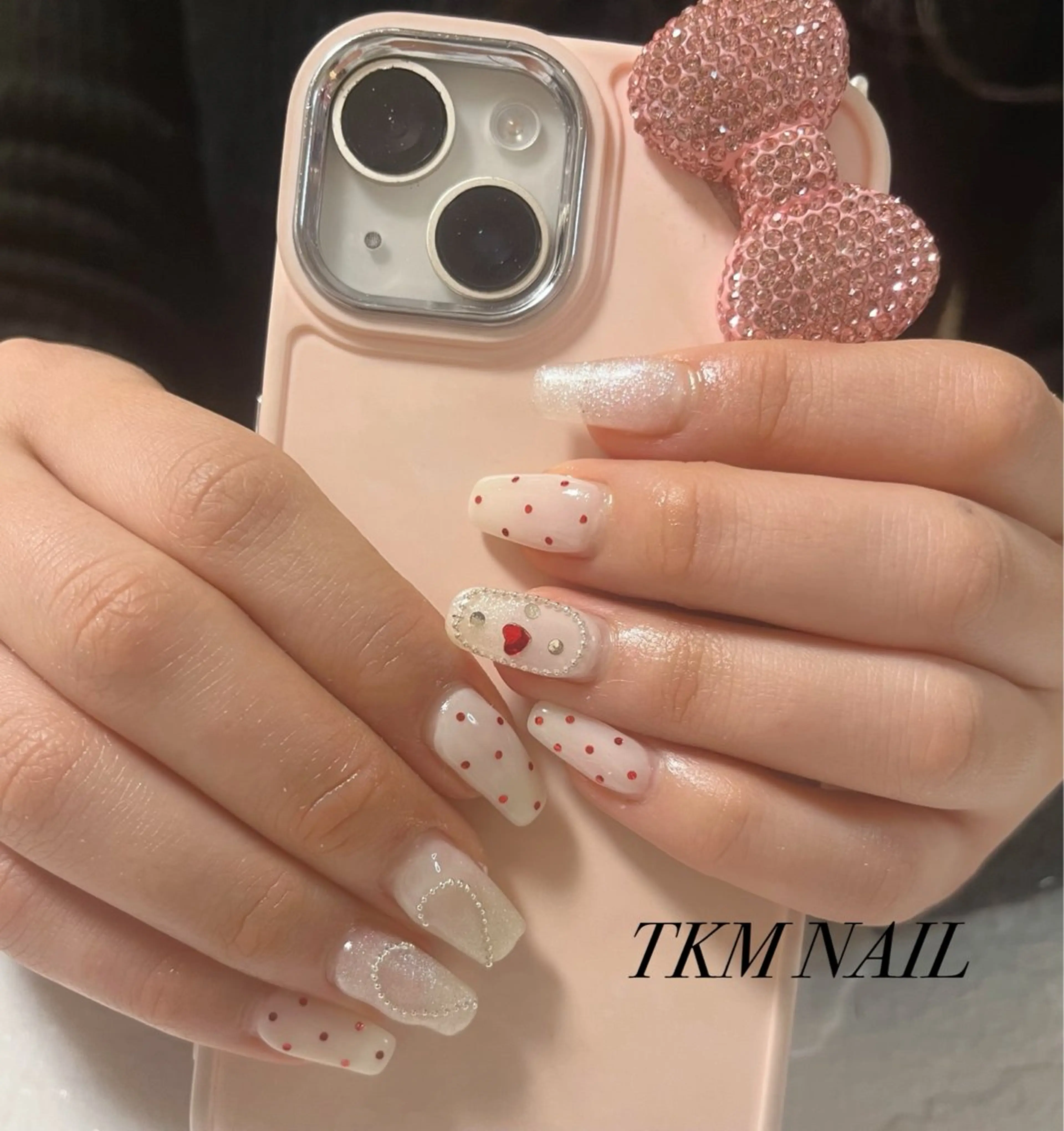 ネイル ゴージャス 韓国ネイル ______ TKM  NAILのネイルデザイン