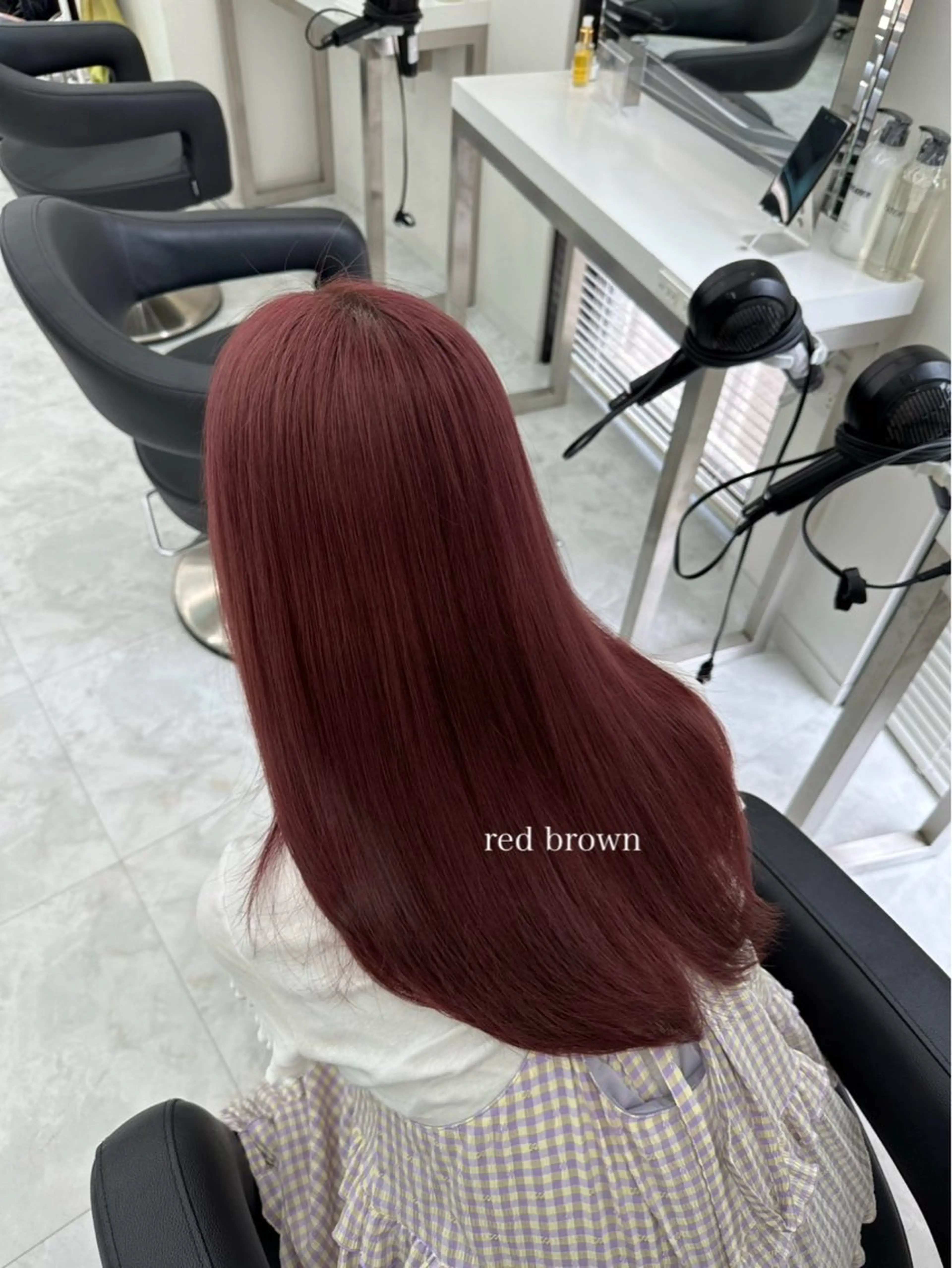 ロング カラー kazuki🍑韓国 トレンド暖色🫗のヘアスタイル