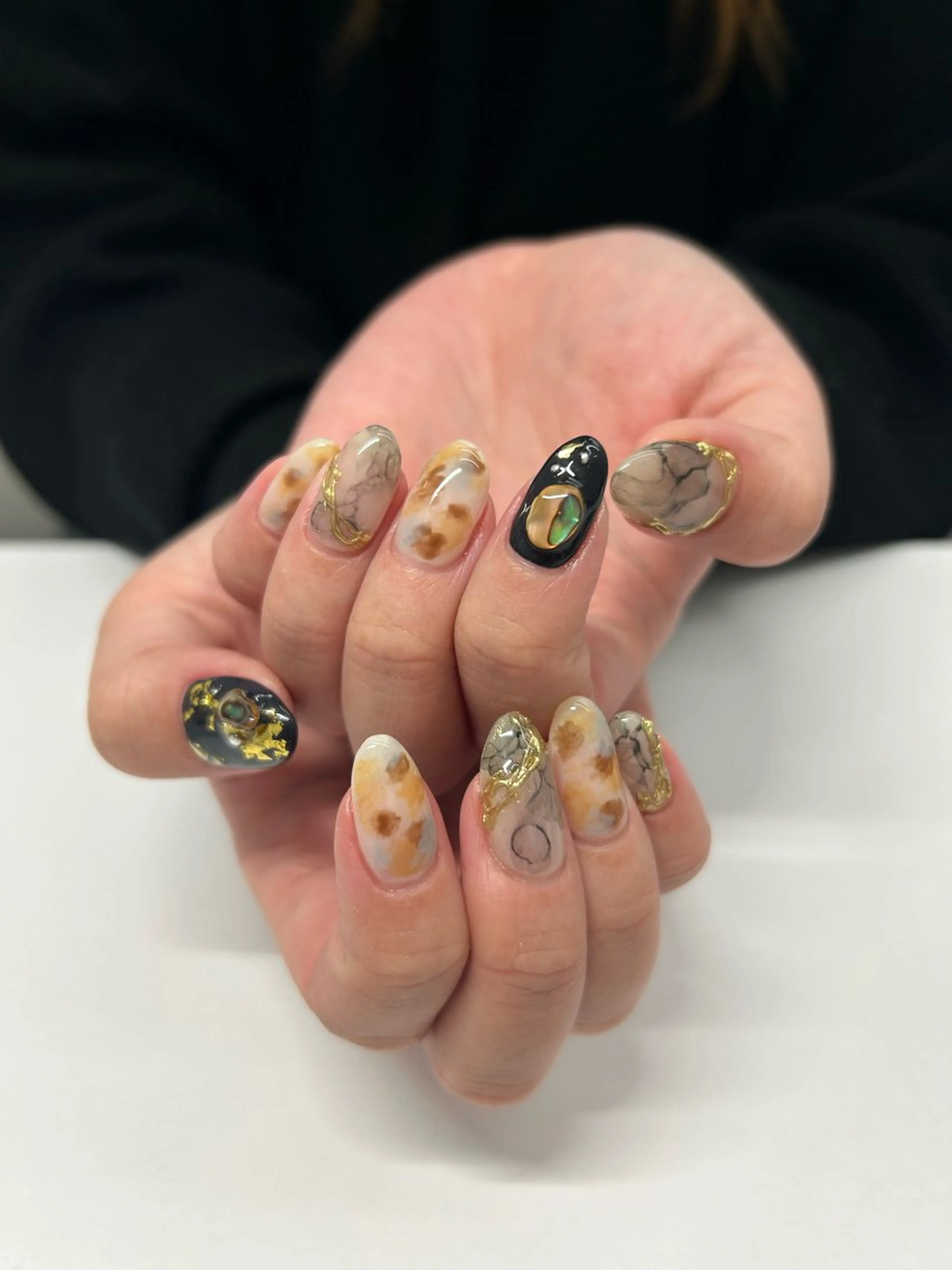 ネイル ハンドネイル プライベートネイルサロンone nail所属・one nail 【カラフル/個性派】のネイルデザイン