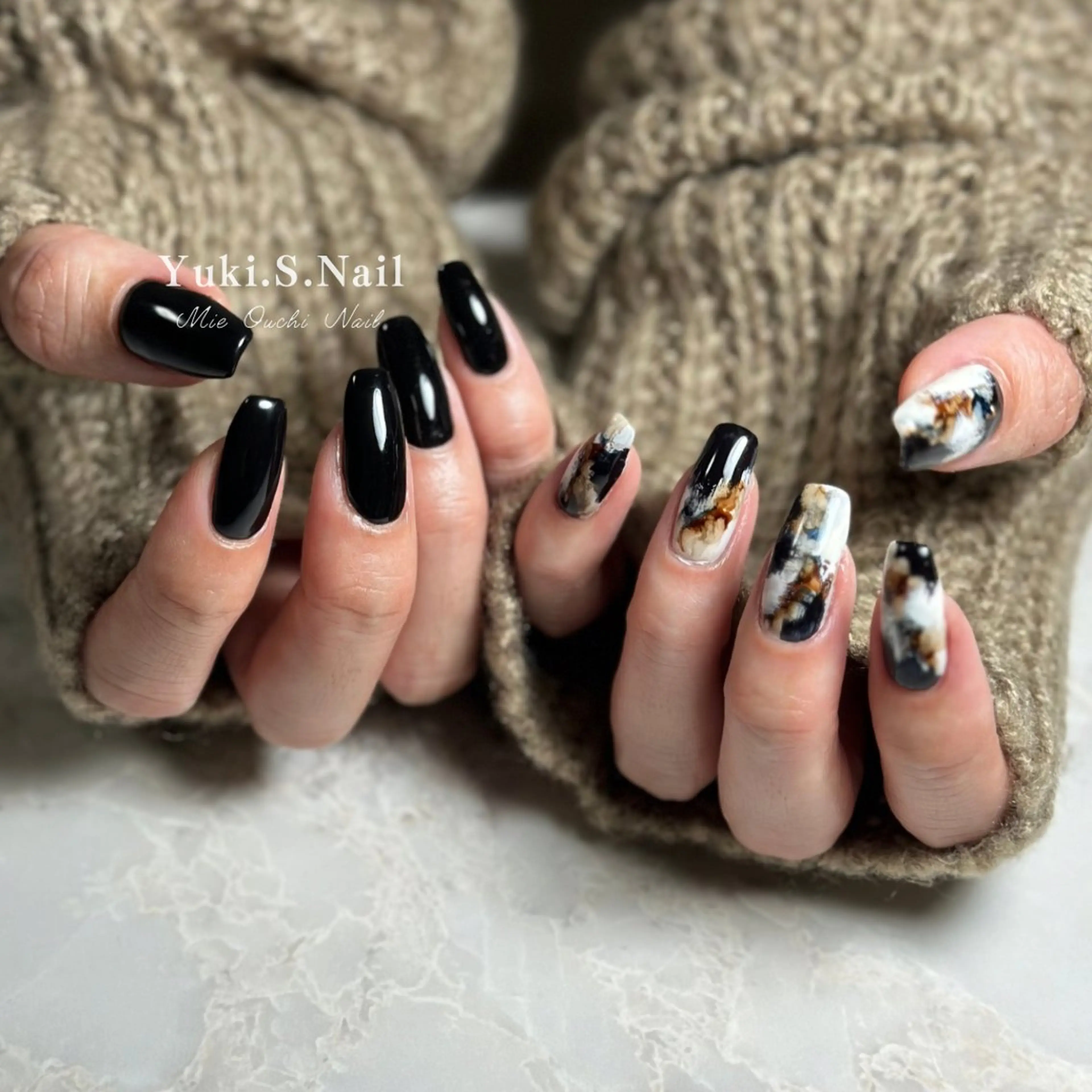 ショート ハンドネイル Yuki S.Nailのネイルデザイン