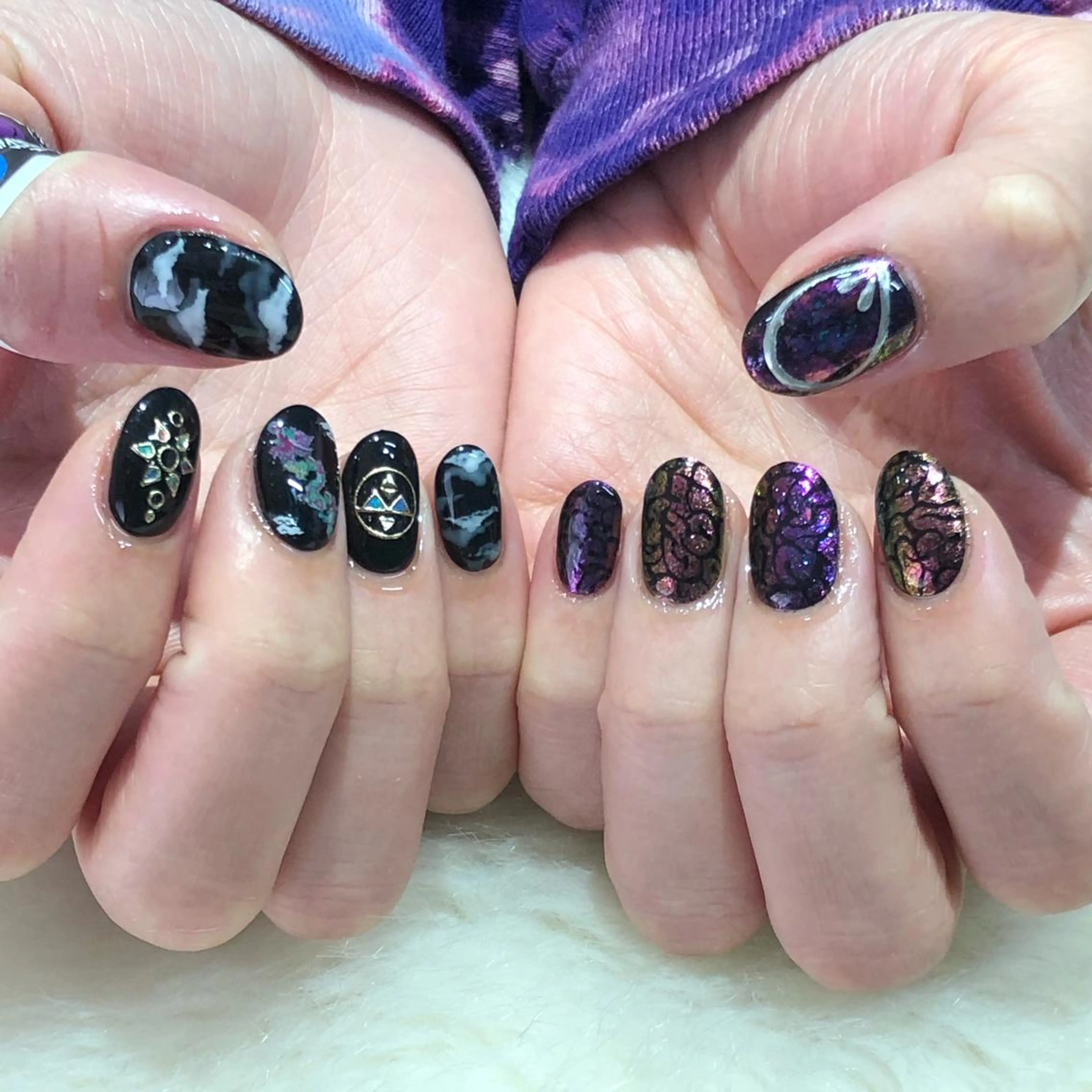 ネイル ハンドネイル フットネイル ハンドケア Nes.Nail所属・Miyagi Asamiのネイルデザイン