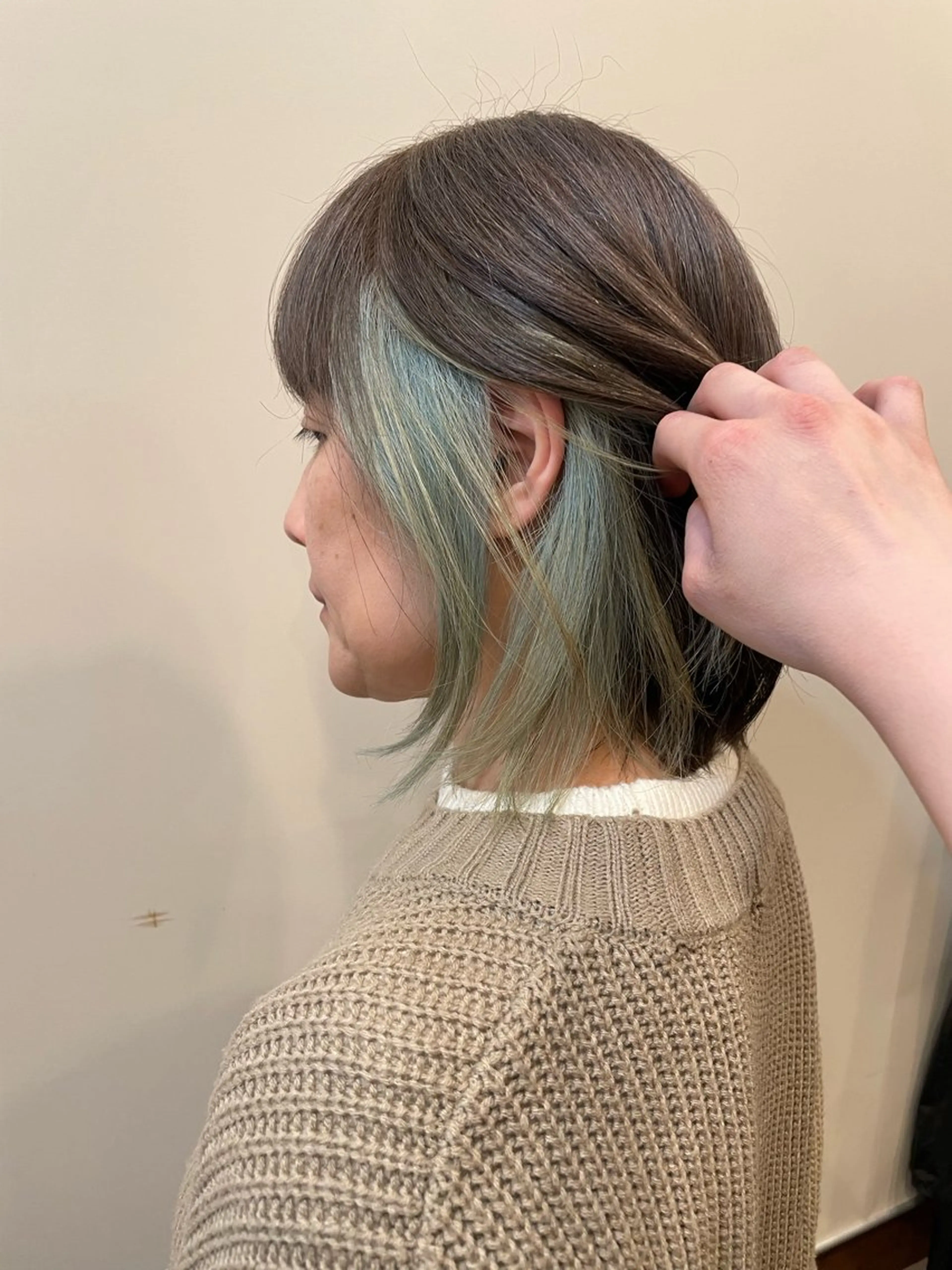 カラー 白髪ケア  BAUM まやのヘアスタイル