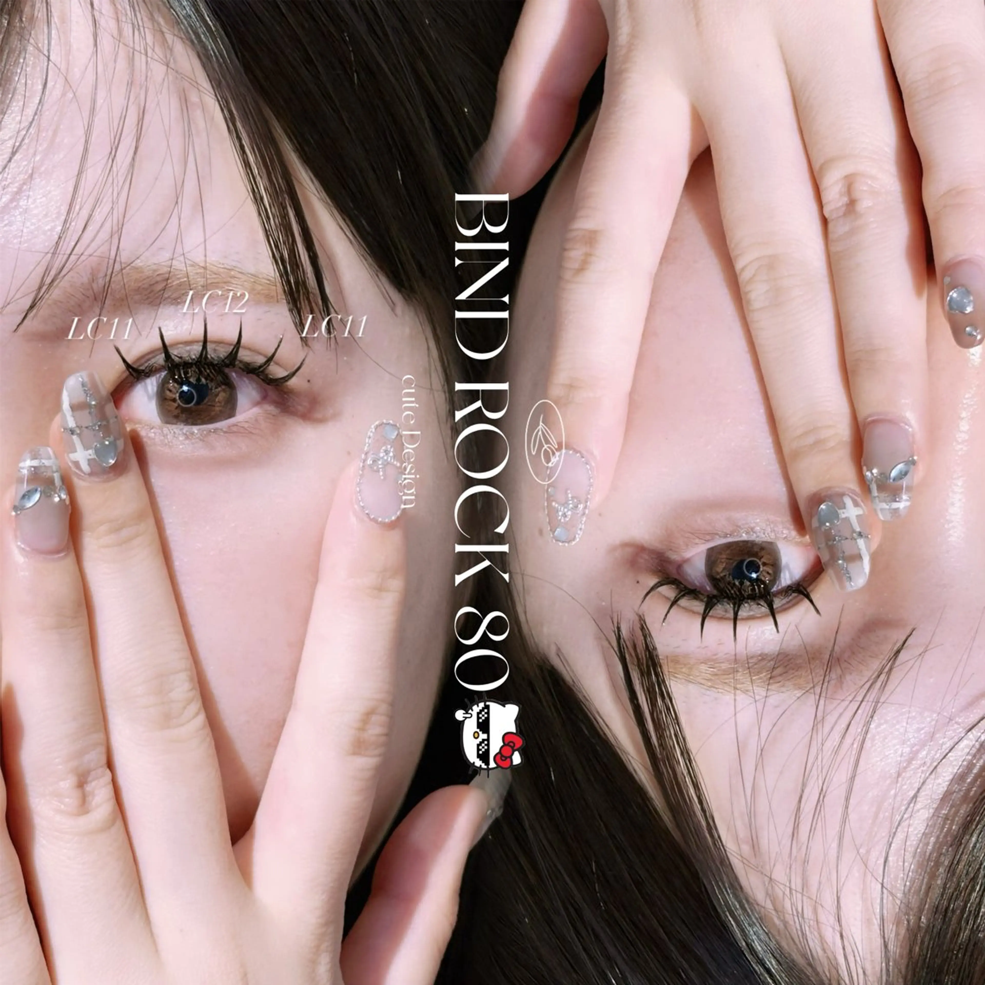 マツエク・マツパ バインドロック Cカール Crebia eyelash所属・Crebia🍒 mizukiのマツエク・マツパデザイン