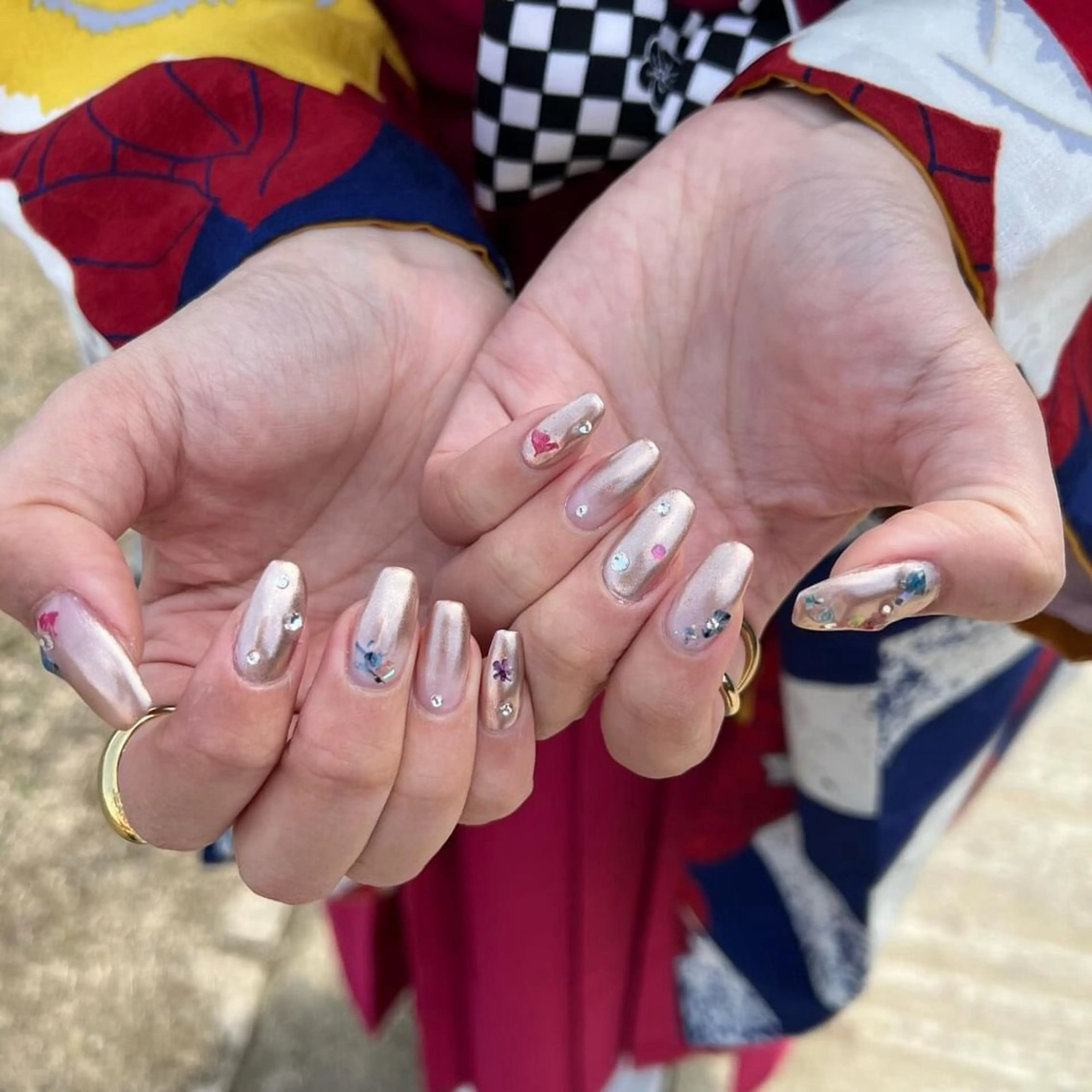 ネイル 卒業式 Nail Sant Esperanza by SALON DE やす所属・Sant Esperanzaのネイルデザイン