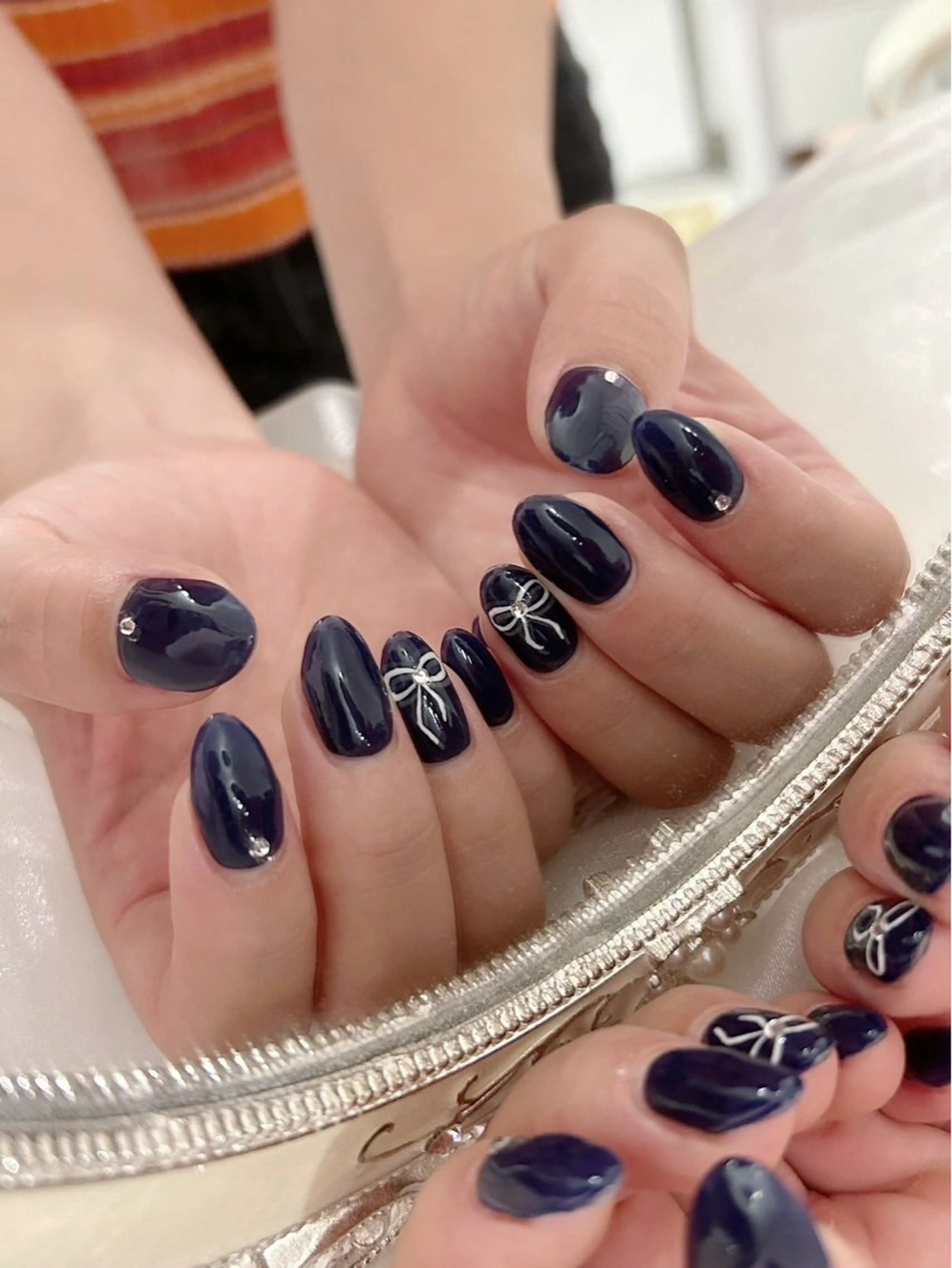ネイル ちゅるんネイル🩵 miyuのネイルデザイン
