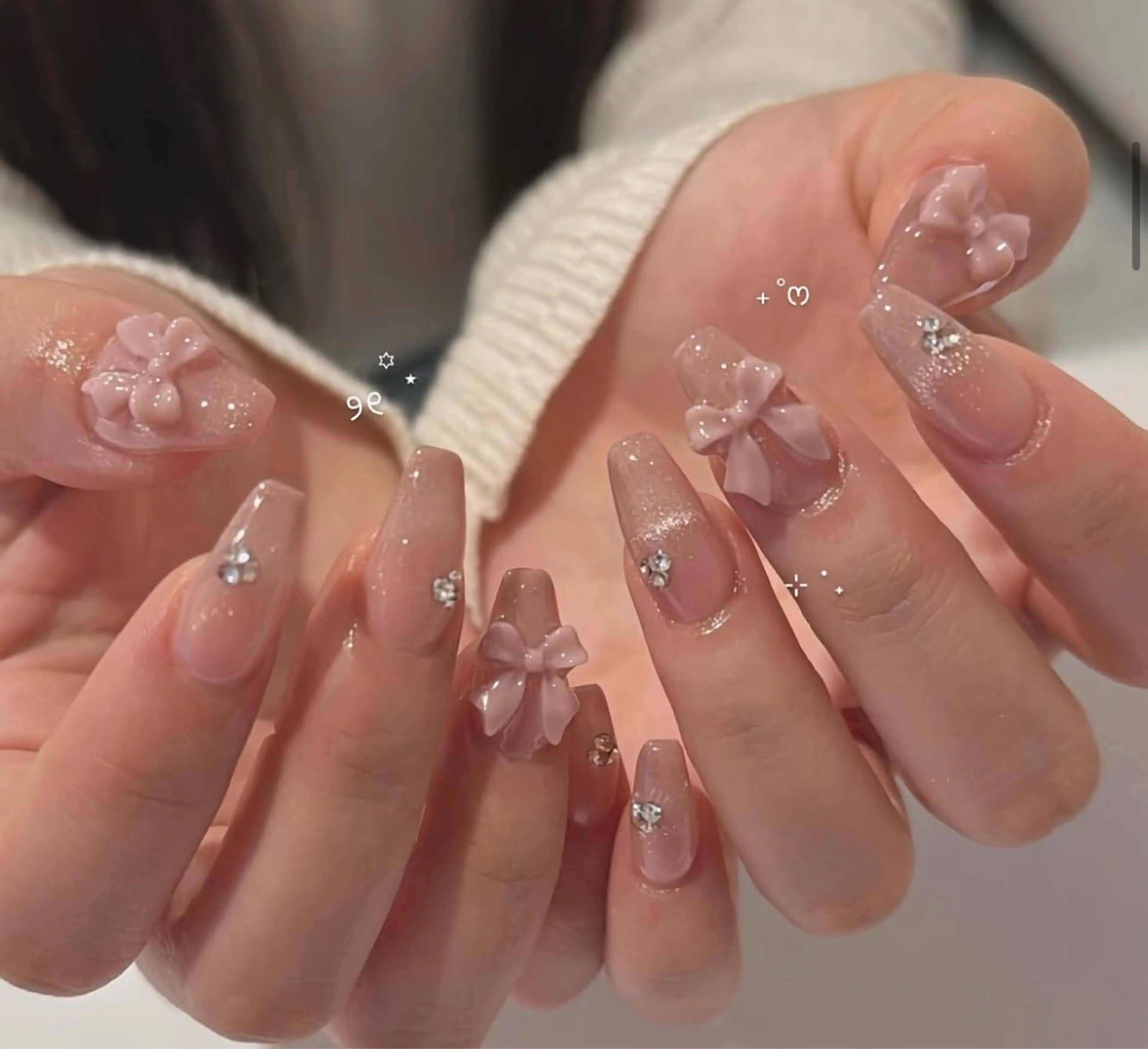 ネイル アートネイル フラワーネイル フレンチネイル ジェルネイル グラデーション ハンドネイル Ryunail所属・ryunail shinokuboのネイルデザイン